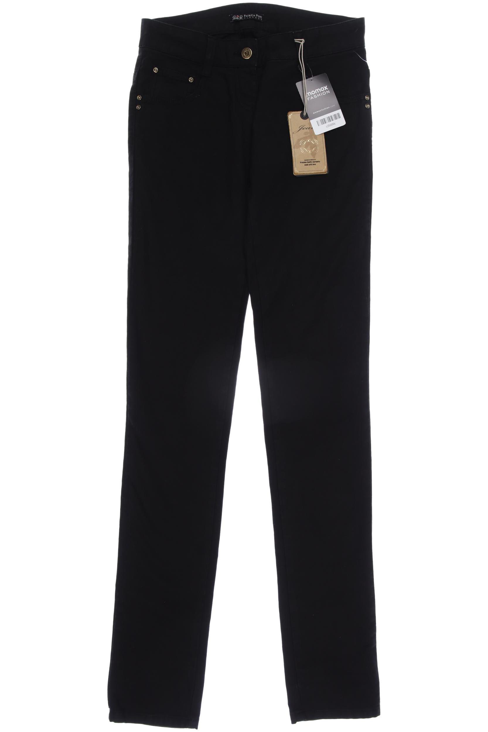 

Patrizia Pepe Damen Jeans, schwarz, Gr. 28