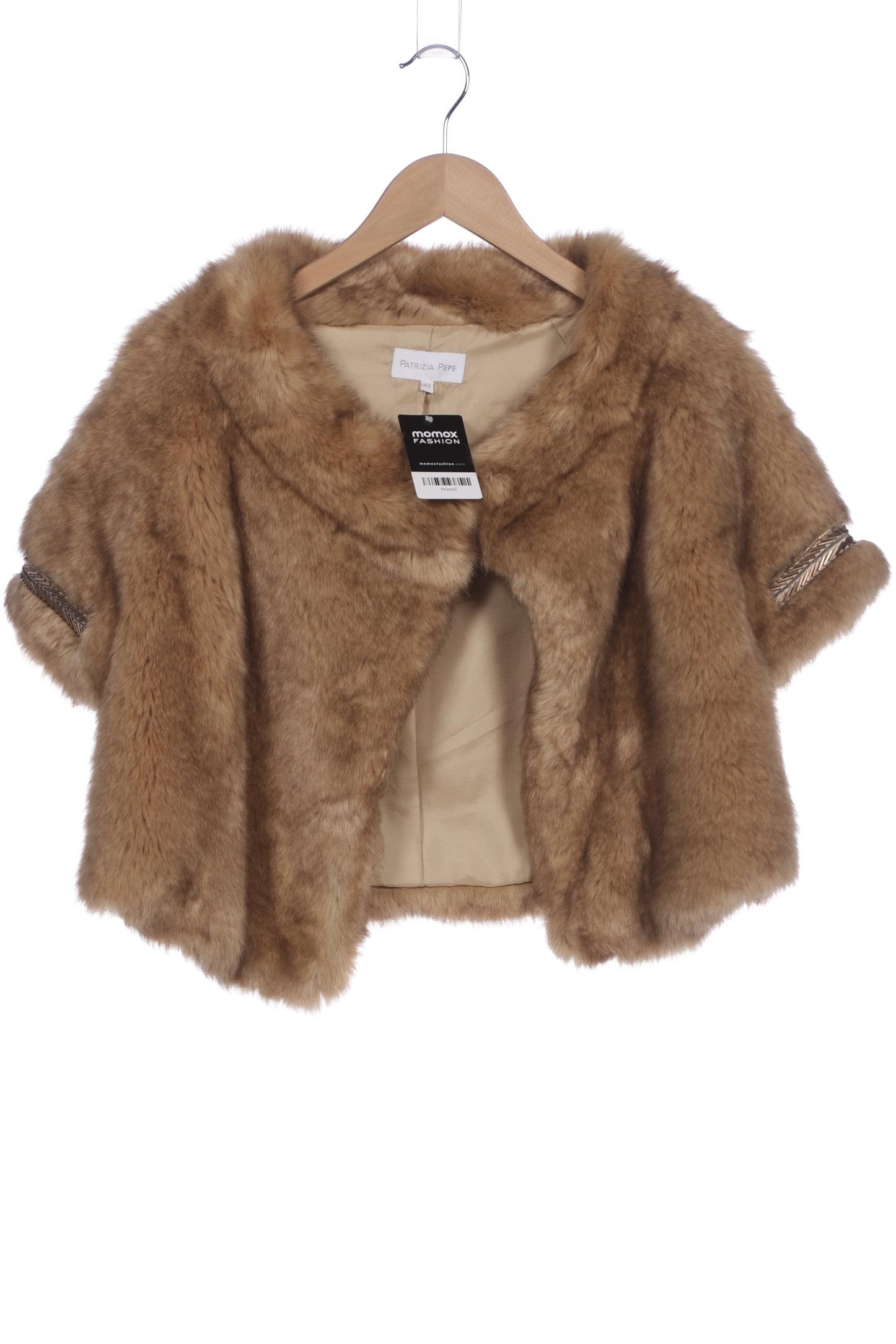 

Patrizia Pepe Damen Jacke, beige, Gr. 42