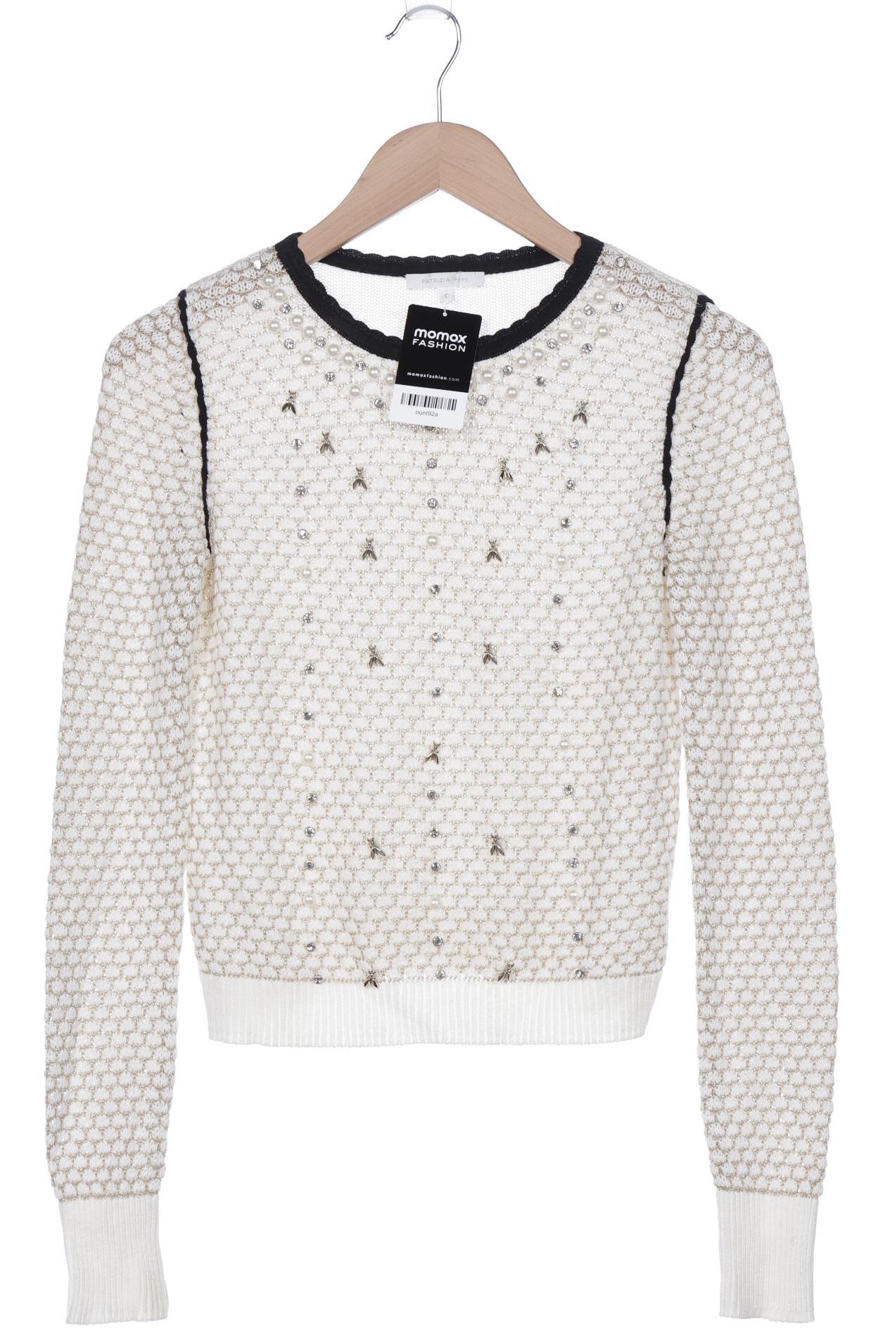 

Patrizia Pepe Damen Pullover, cremeweiß, Gr. 32