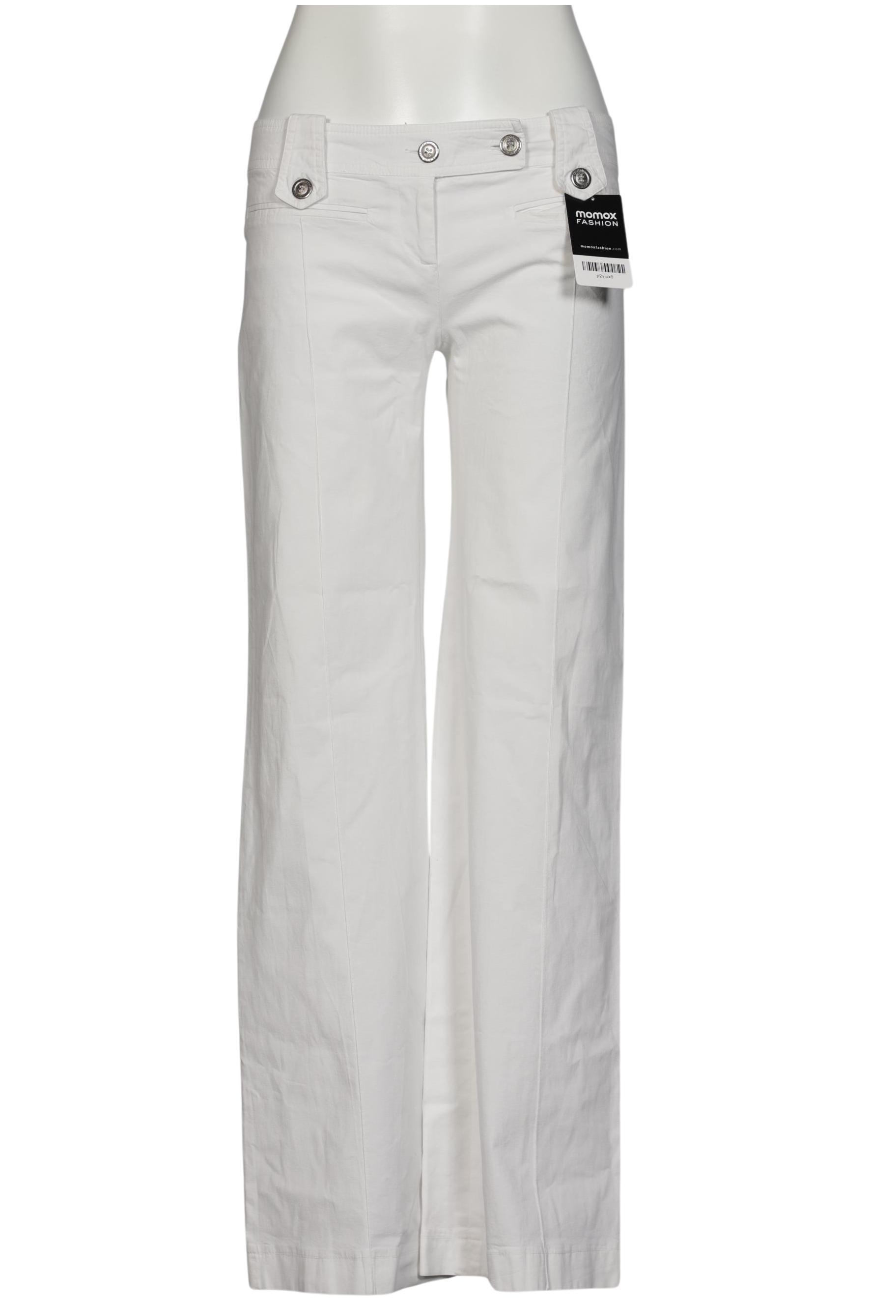 

Patrizia Pepe Damen Stoffhose, weiß, Gr. 28