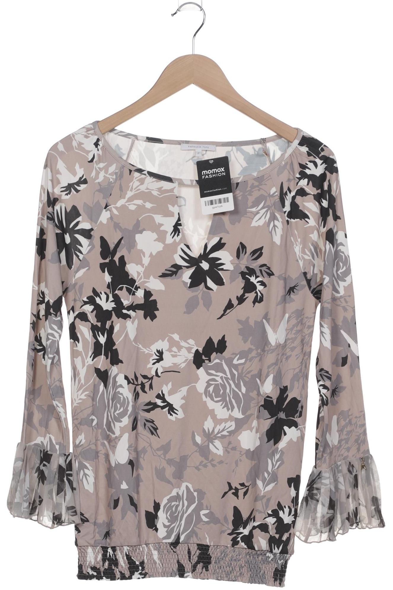 

Patrizia Pepe Damen Langarmshirt, beige, Gr. 36