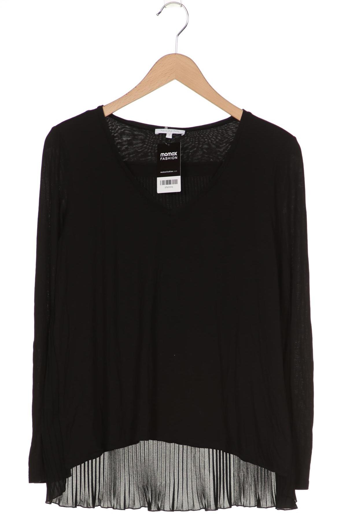 

Patrizia Pepe Damen Langarmshirt, schwarz
