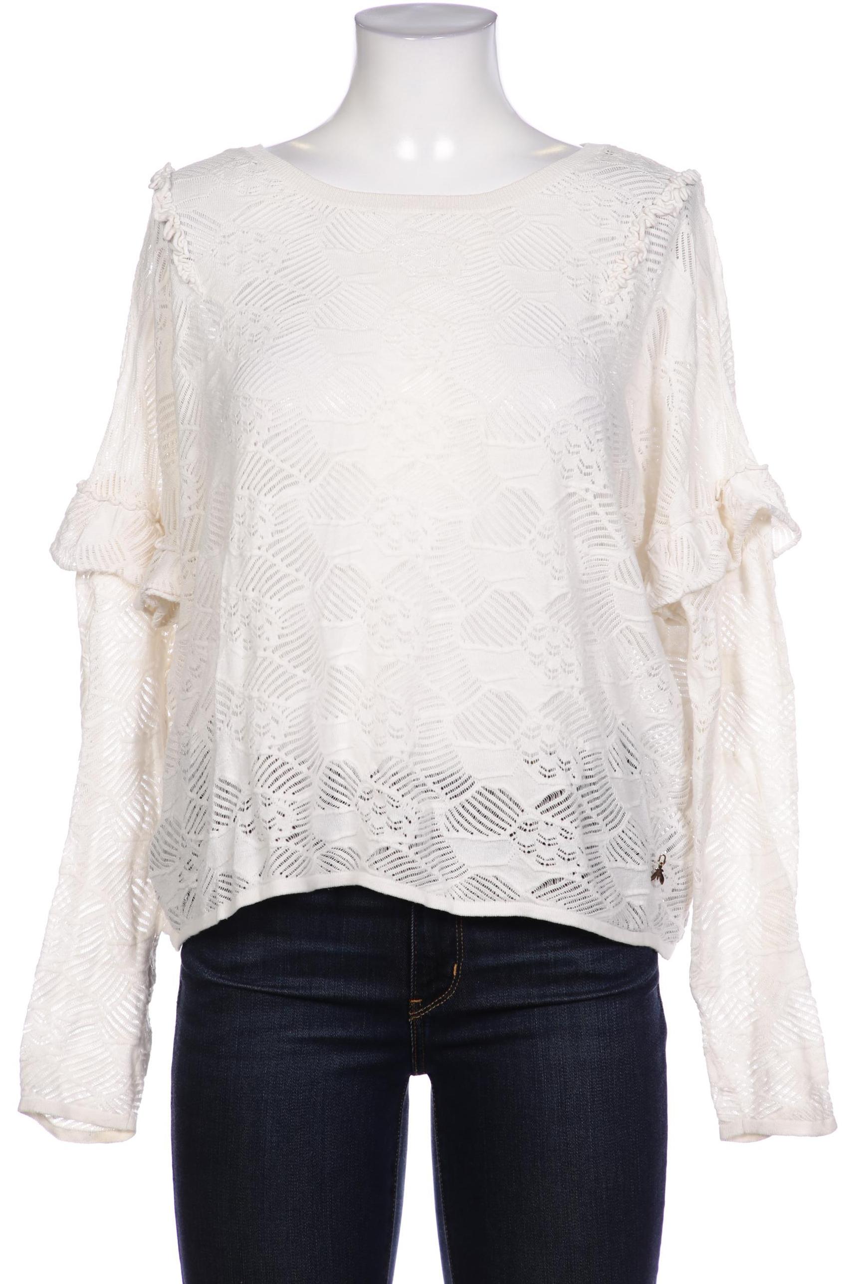 

Patrizia Pepe Damen Pullover, cremeweiß, Gr. 38