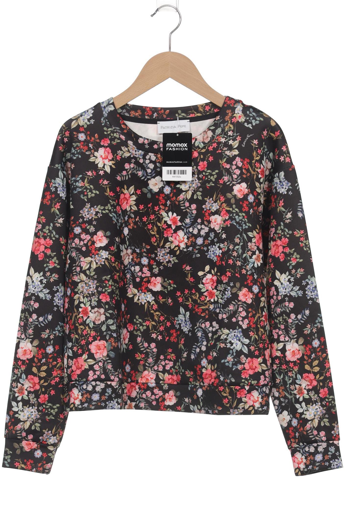 

Patrizia Pepe Damen Sweatshirt, schwarz, Gr. 32