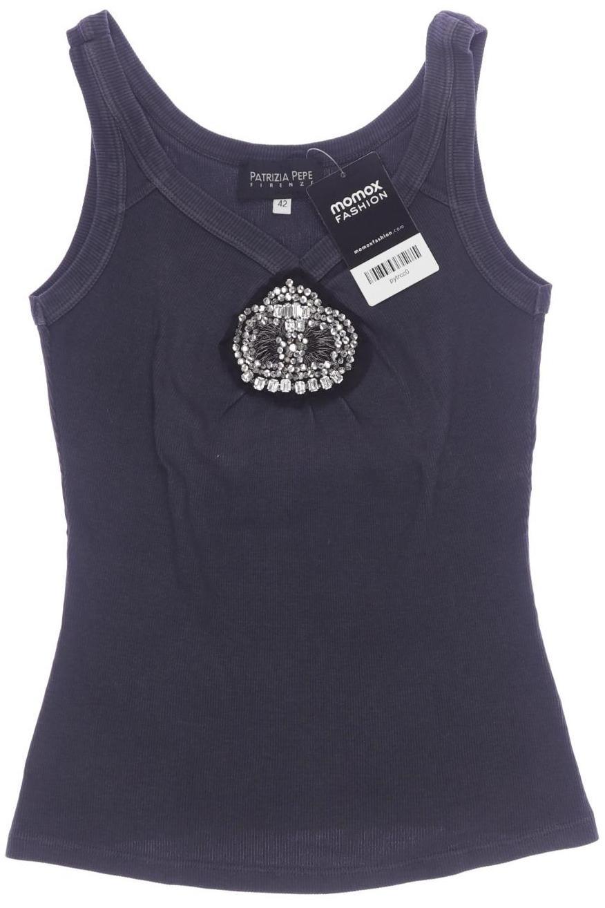 

Patrizia Pepe Damen Top, grau, Gr. 42