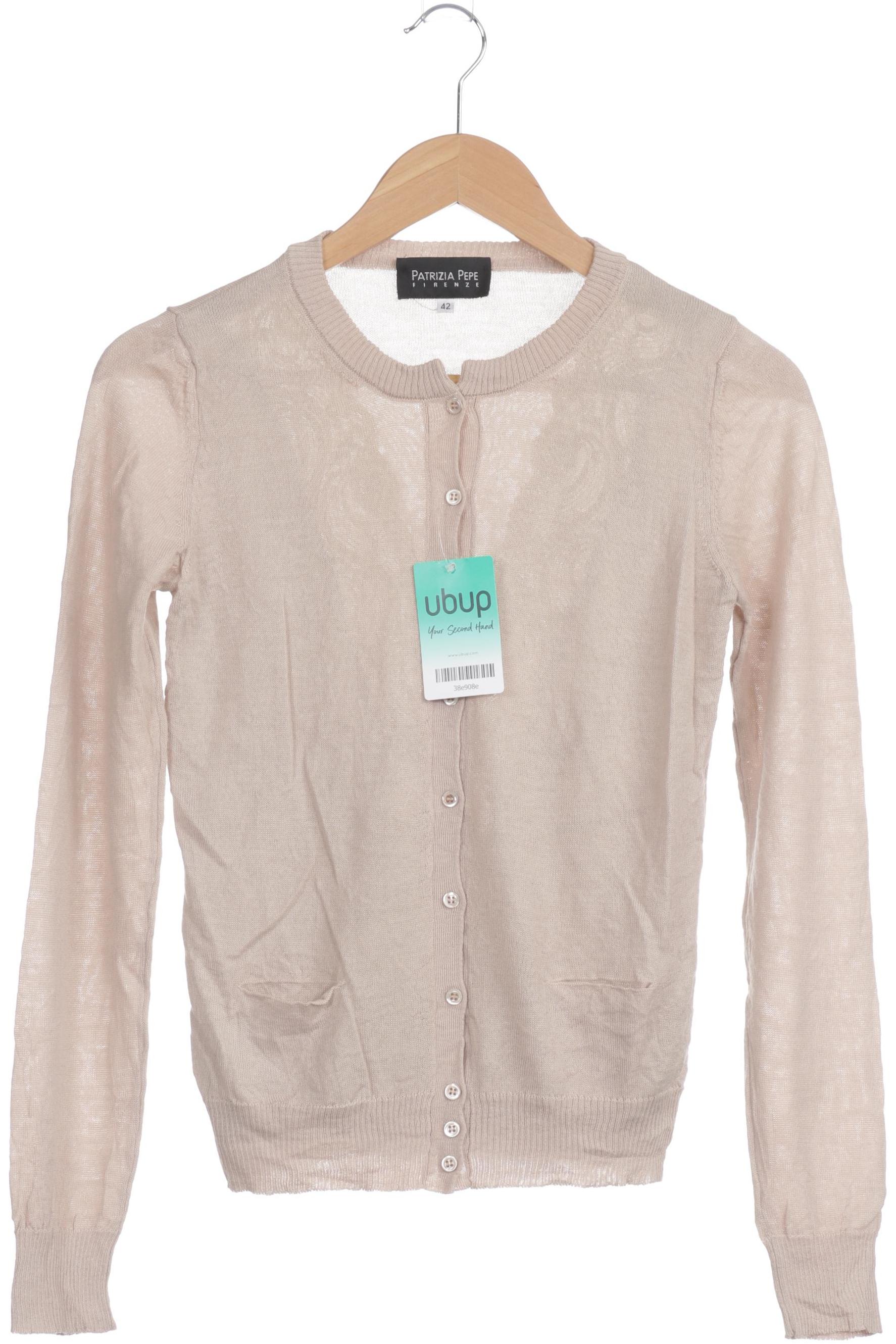 

Patrizia Pepe Damen Strickjacke, beige, Gr. 42