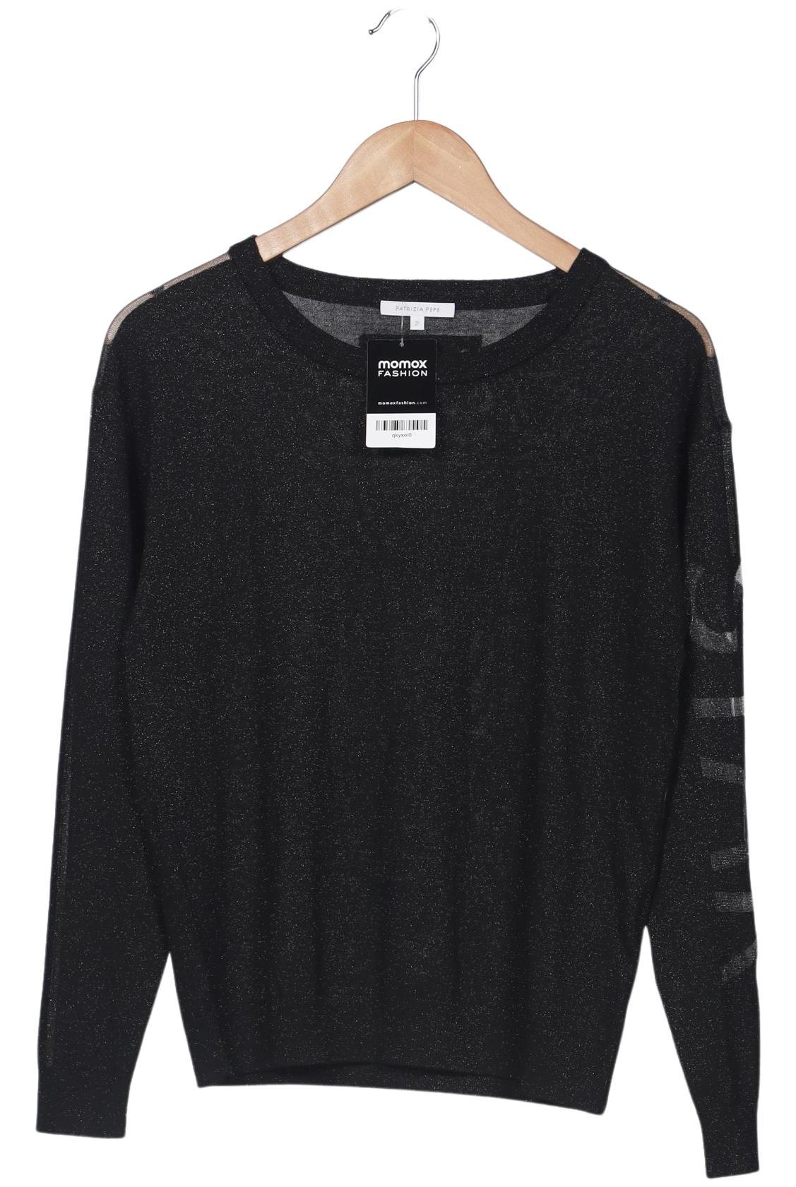

Patrizia Pepe Damen Pullover, schwarz, Gr. 36