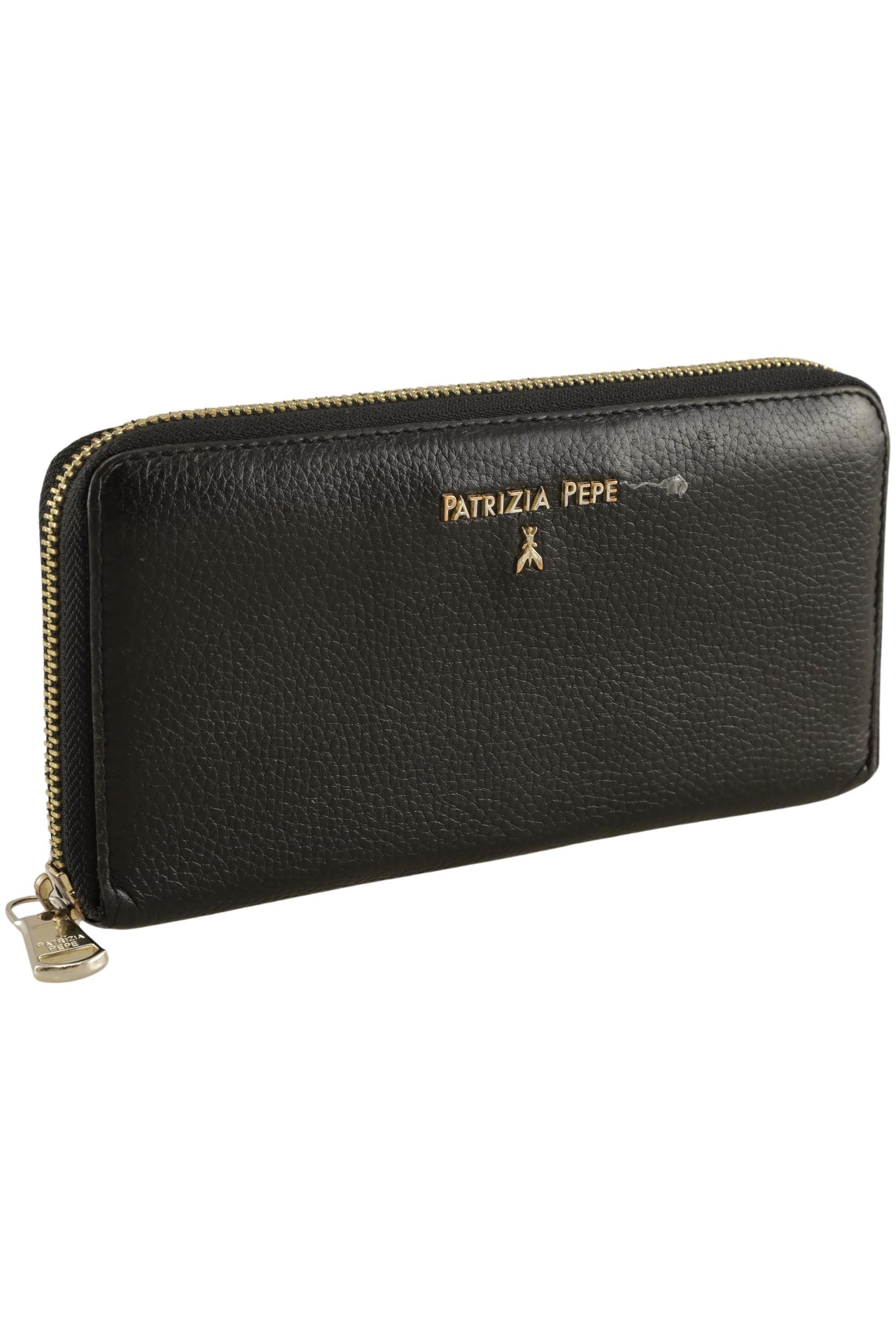 

Patrizia Pepe Damen Portemonnaie, schwarz, Gr.