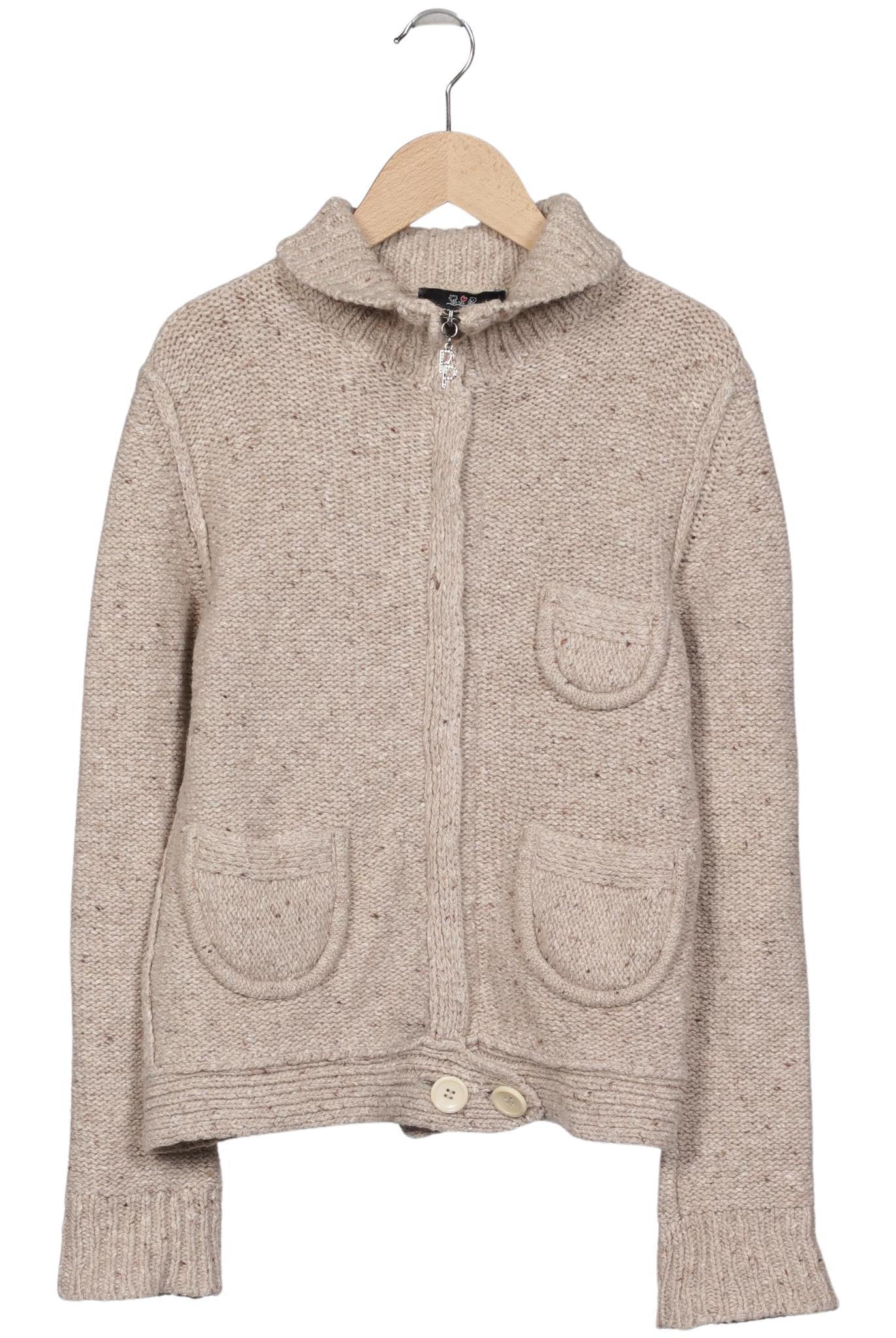 

Patrizia Pepe Damen Strickjacke, beige, Gr. 38