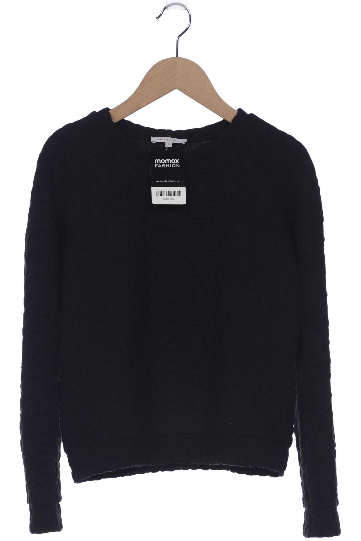 

Patrizia Pepe Damen Sweatshirt, schwarz