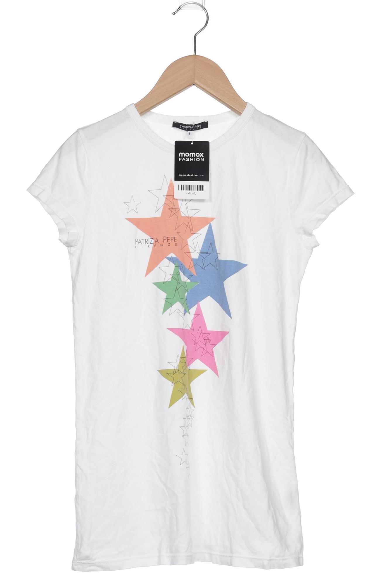 

Patrizia Pepe Damen T-Shirt, weiß, Gr. 34