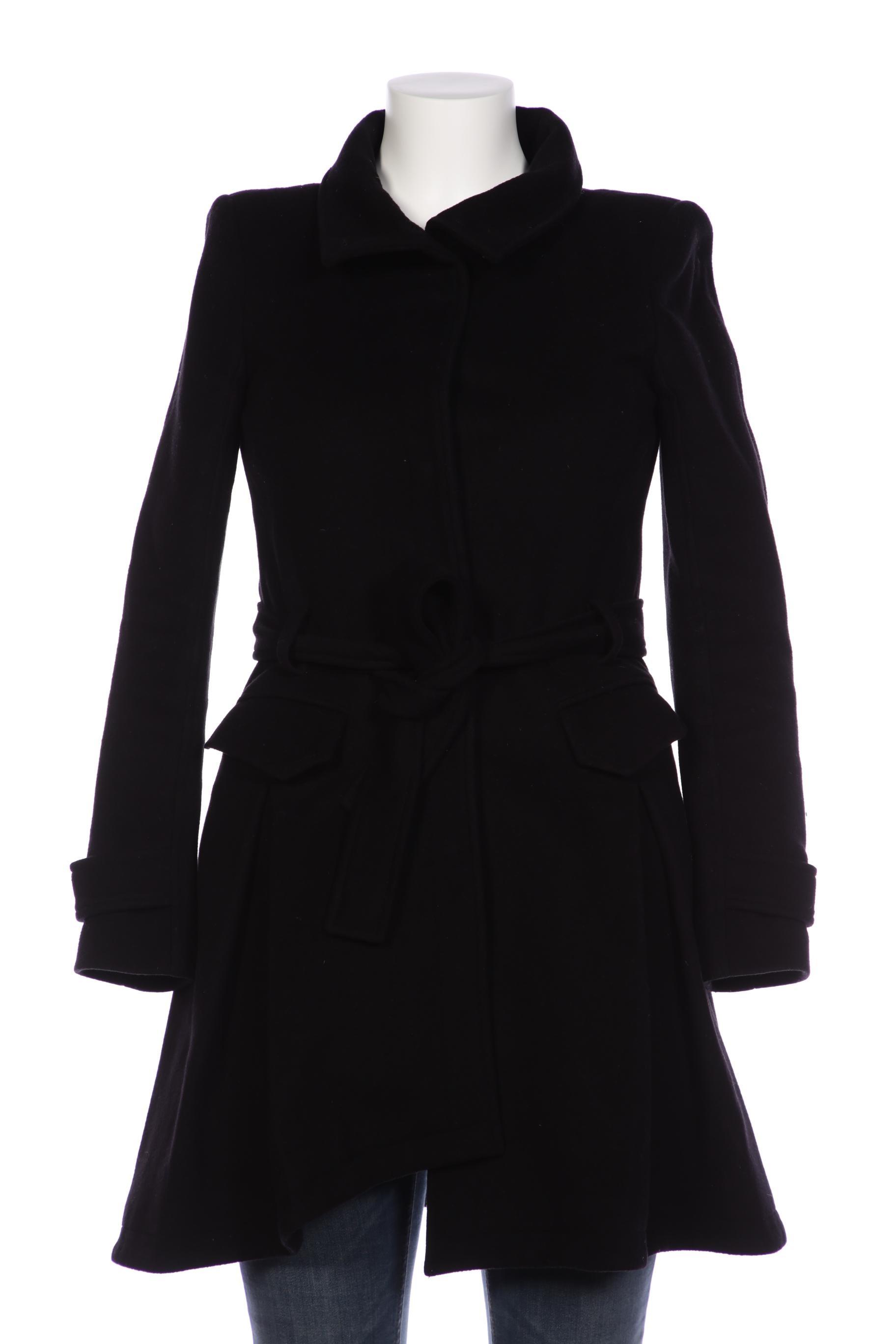 

Patrizia Pepe Damen Mantel, schwarz, Gr. 42