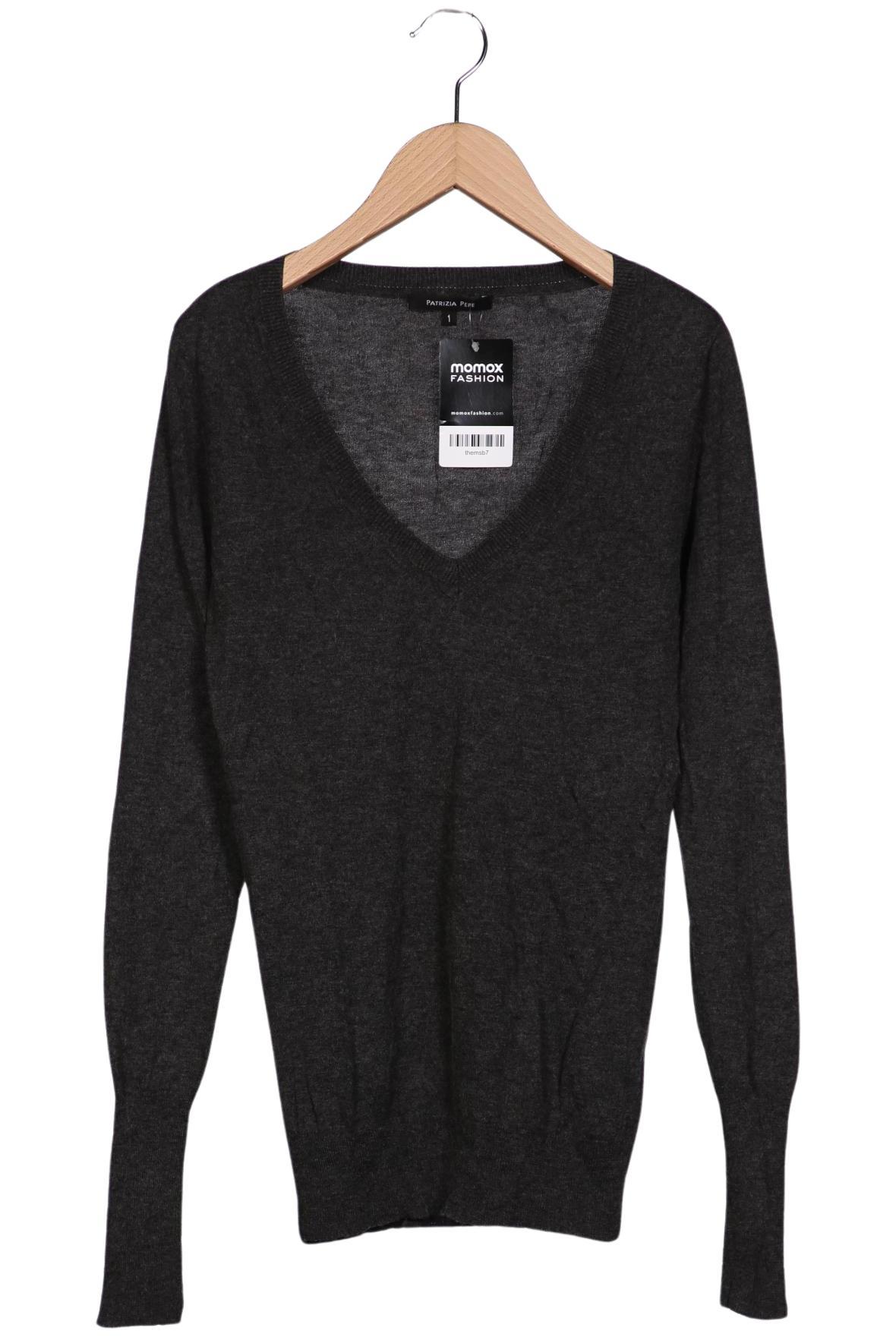

Patrizia Pepe Damen Langarmshirt, grau, Gr. 34