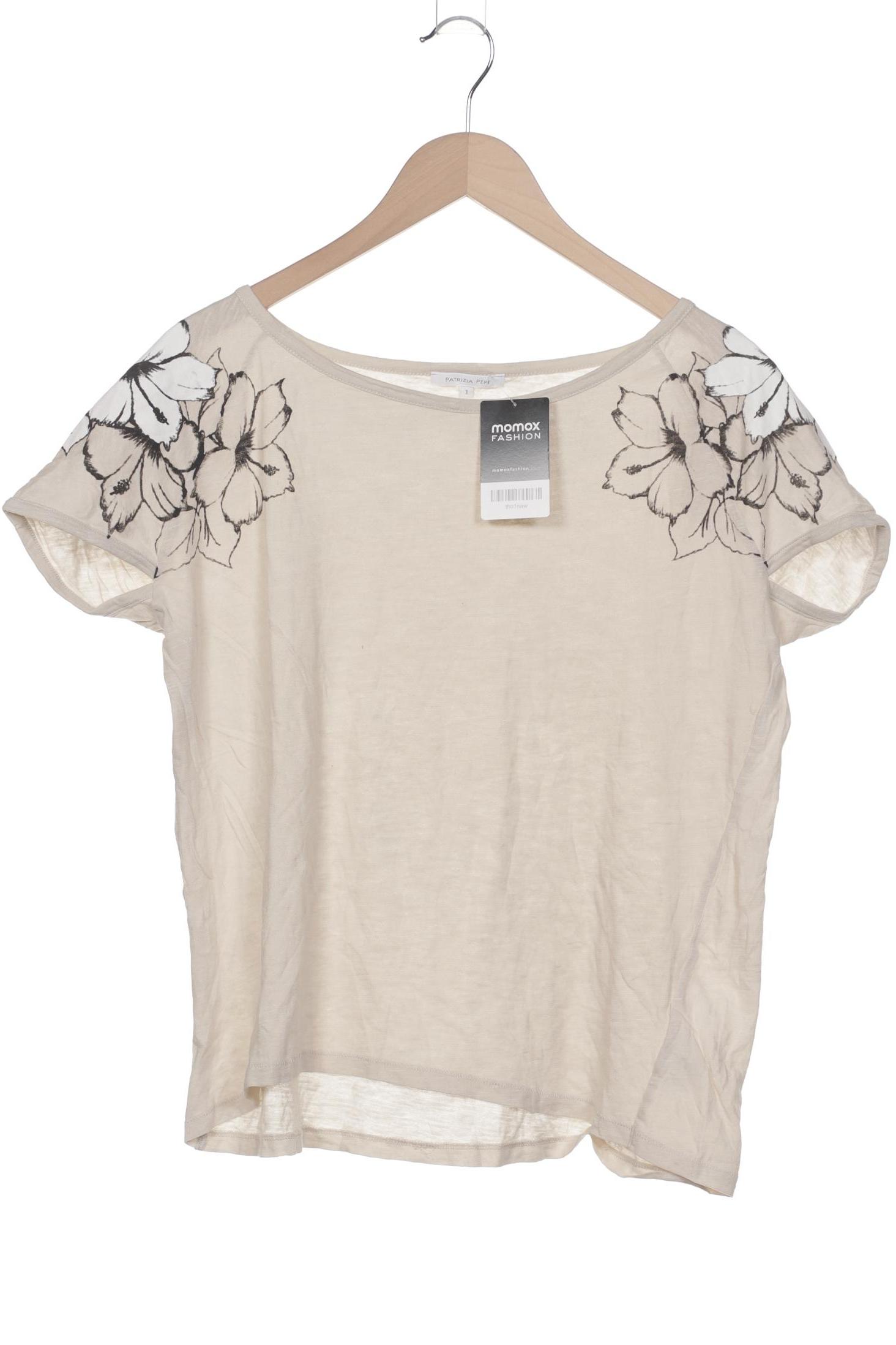 

Patrizia Pepe Damen T-Shirt, beige, Gr. 34