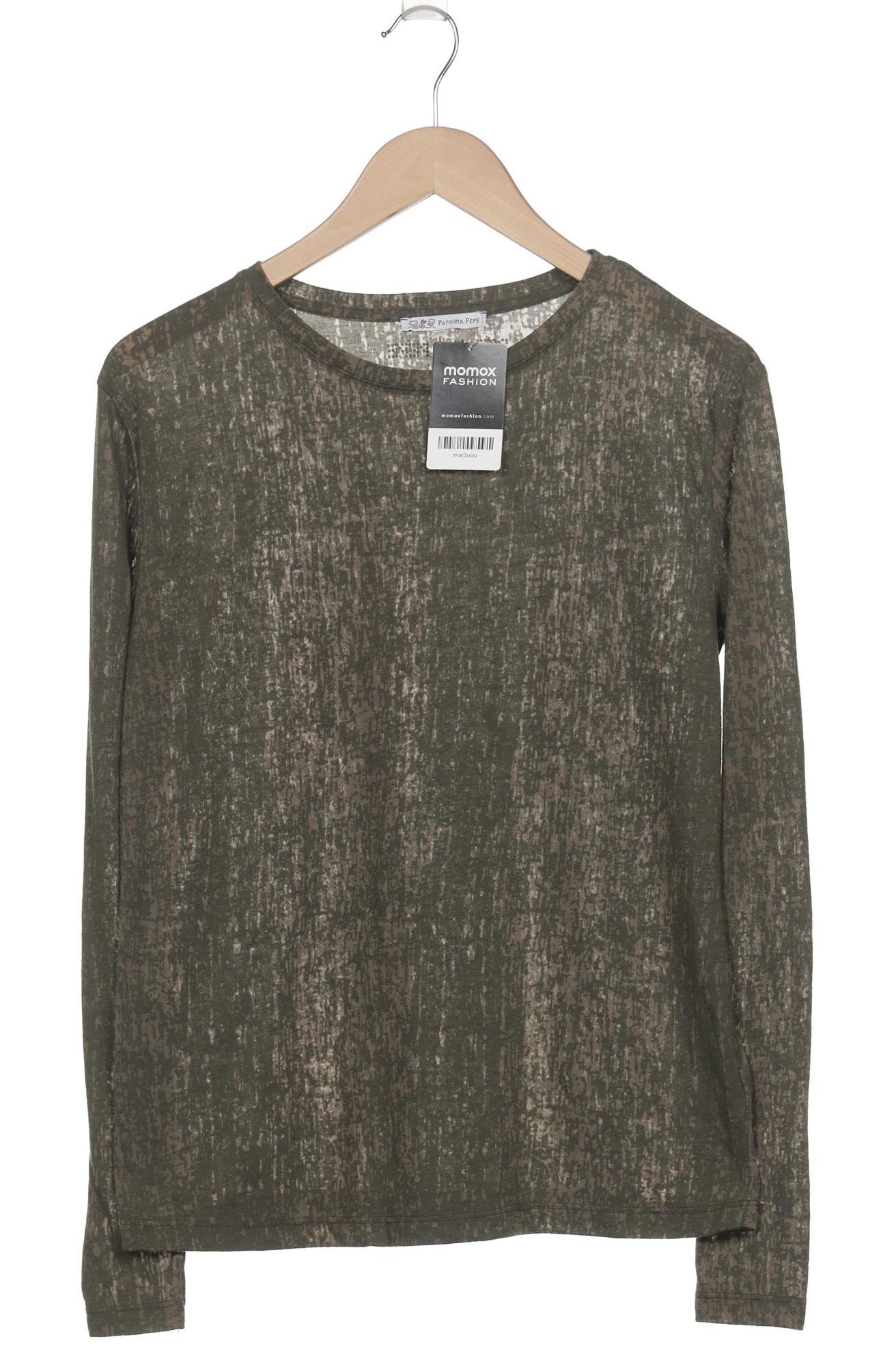 

Patrizia Pepe Damen Langarmshirt, grün, Gr. 42