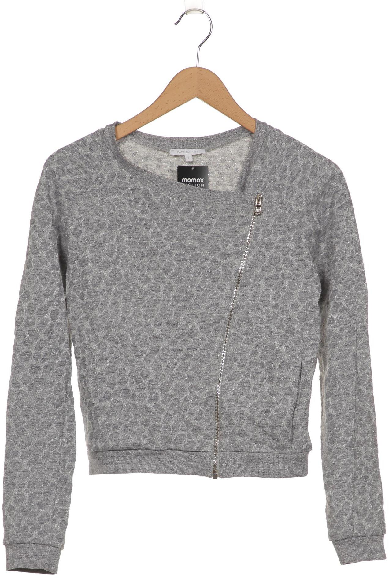 

Patrizia Pepe Damen Strickjacke, grau, Gr. 34