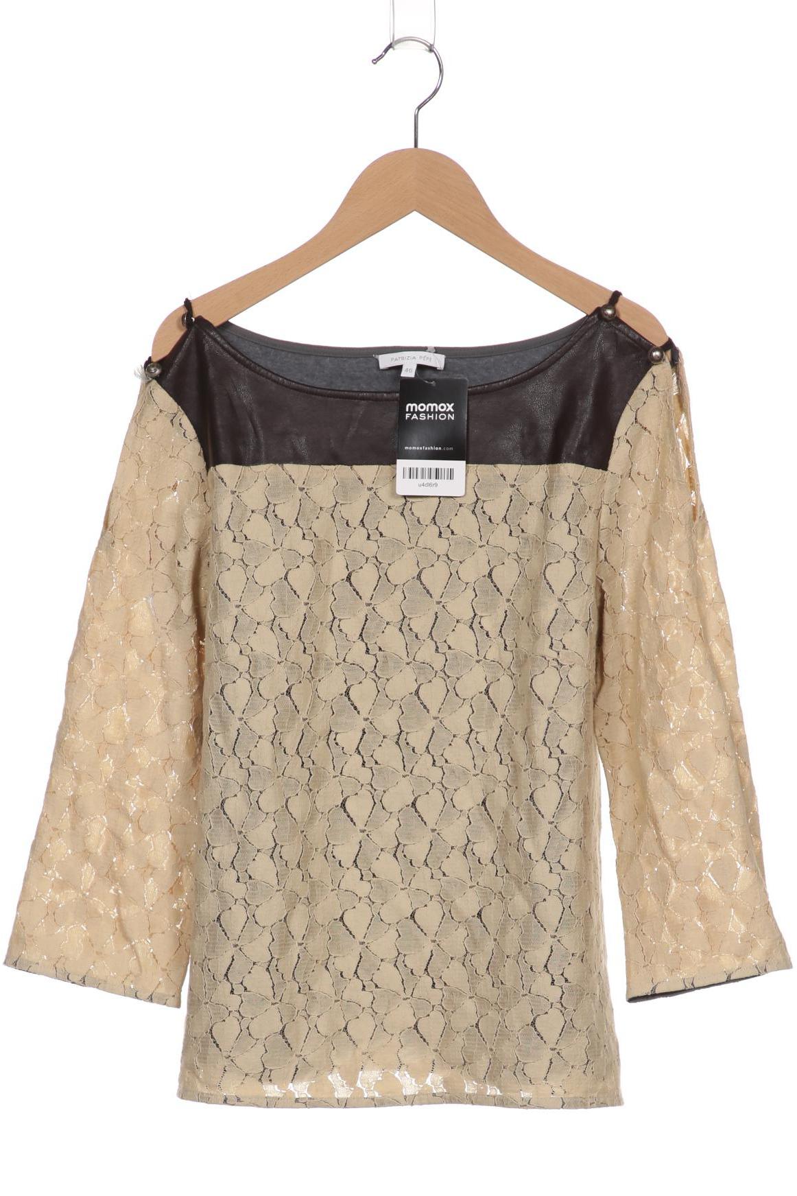 

Patrizia Pepe Damen Langarmshirt, cremeweiß, Gr. 46