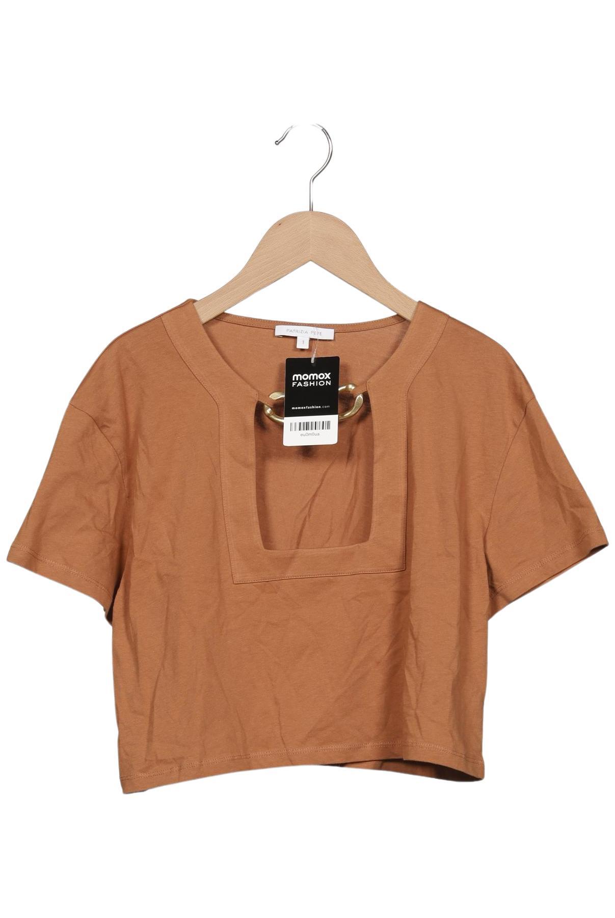 

Patrizia Pepe Damen T-Shirt, braun, Gr. 34