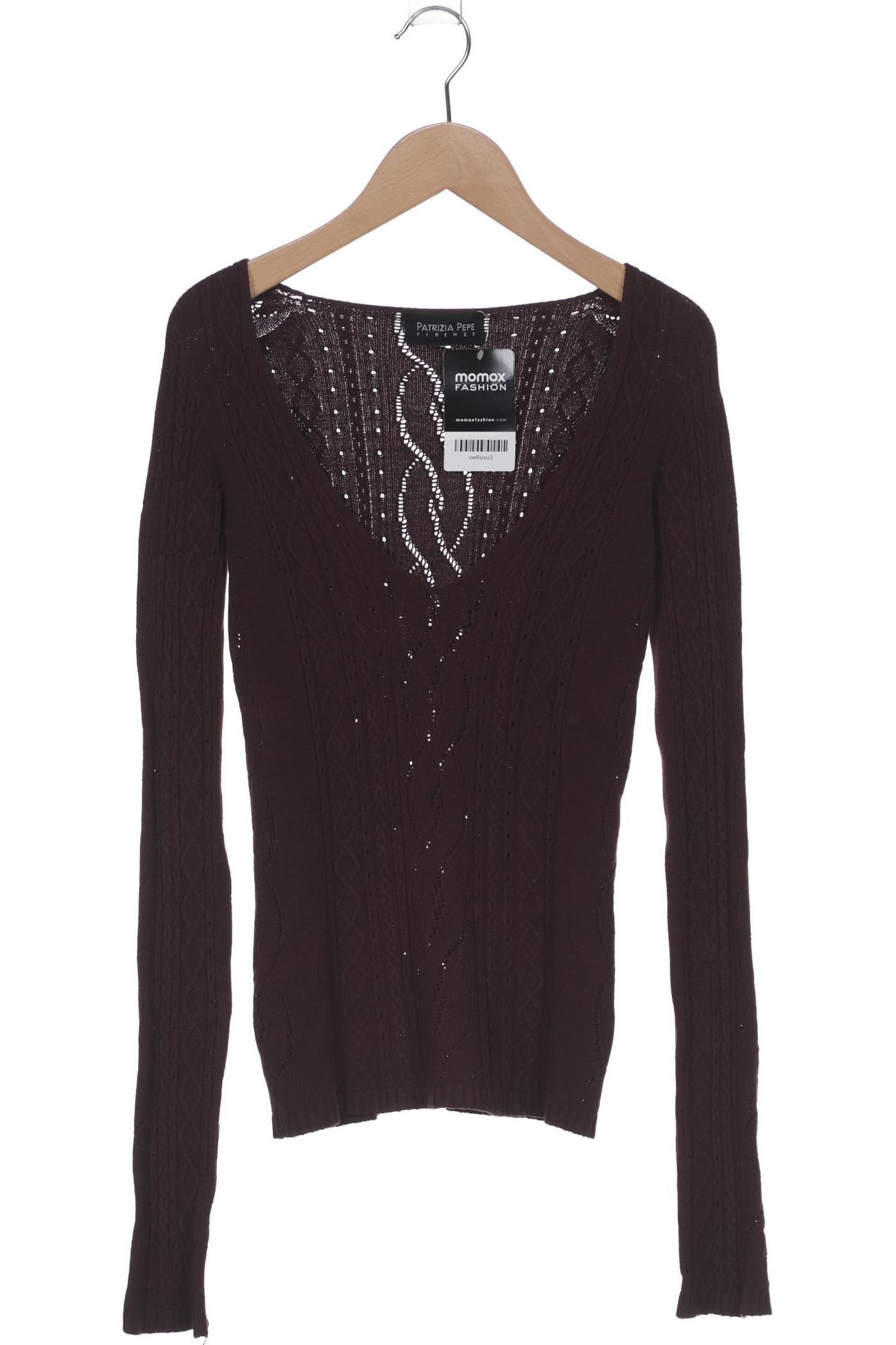 

Patrizia Pepe Damen Pullover, bordeaux, Gr. 36