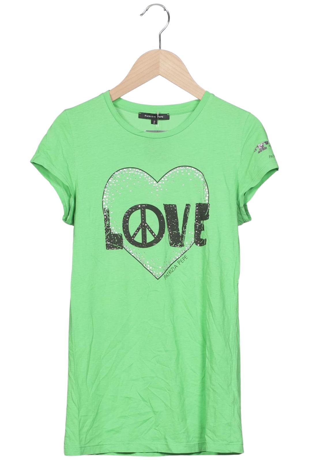 

Patrizia Pepe Damen T-Shirt, hellgrün, Gr. 36