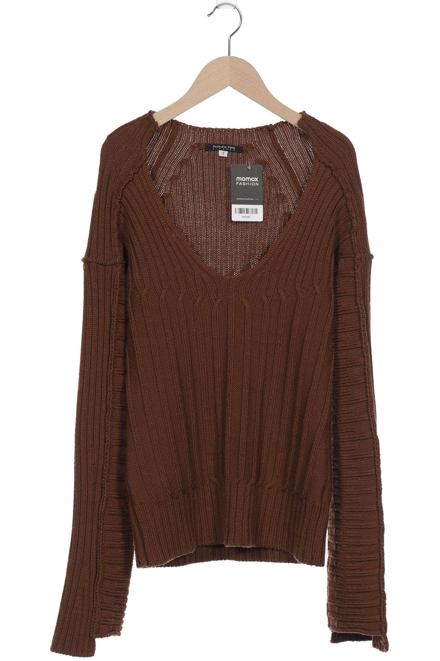 

Patrizia Pepe Damen Pullover, braun, Gr. 36