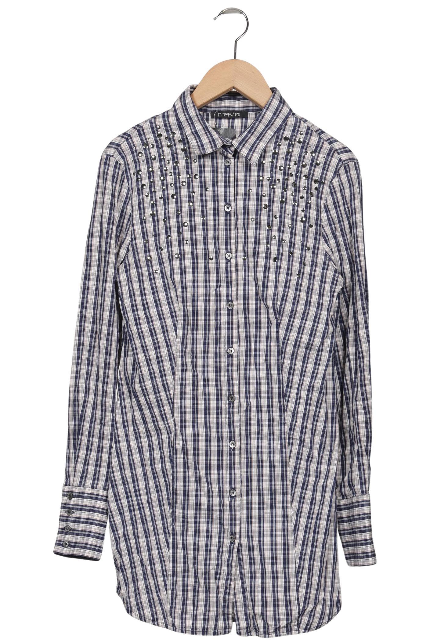 

Patrizia Pepe Damen Bluse, marineblau, Gr. 36