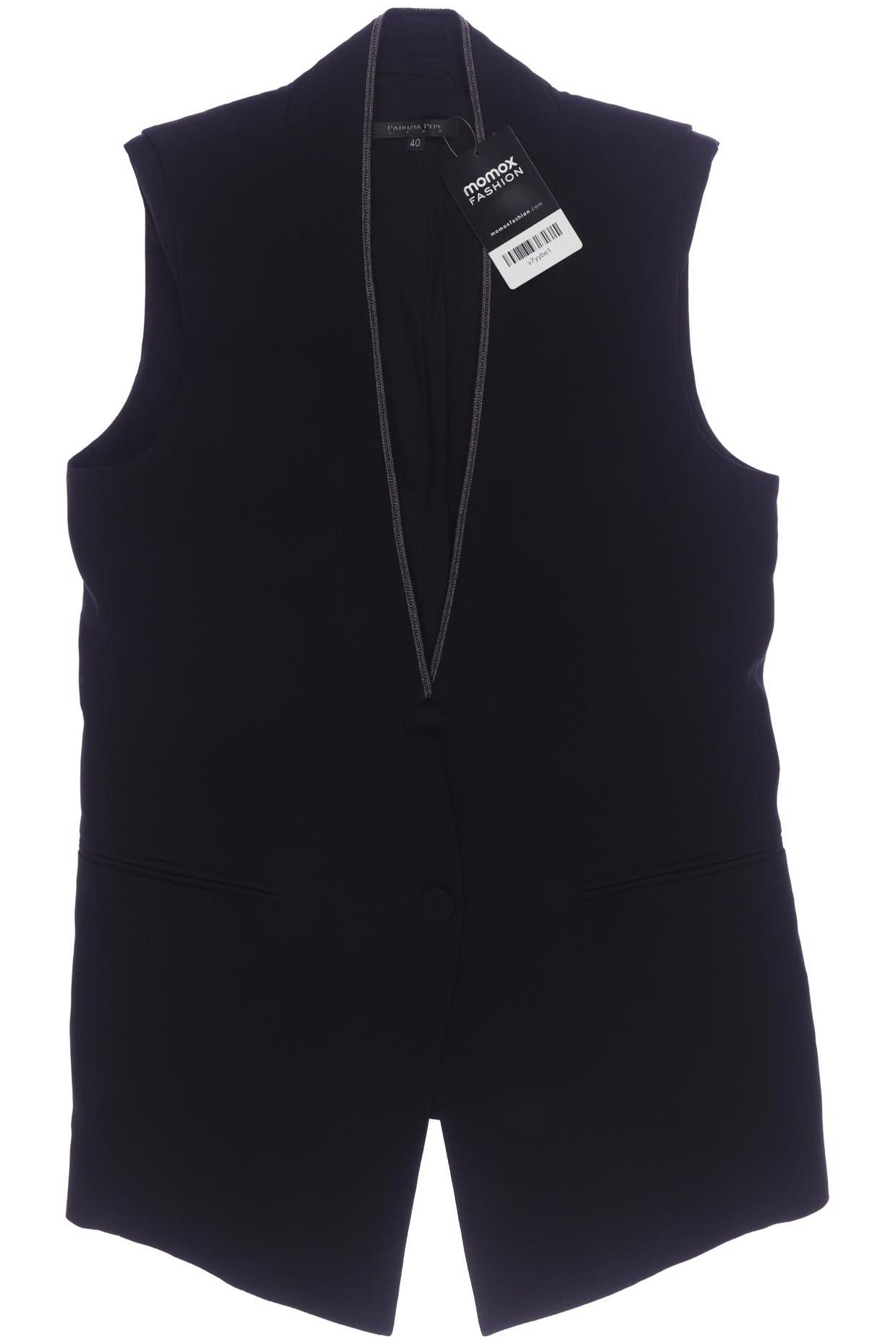 

Patrizia Pepe Damen Weste, schwarz, Gr. 40