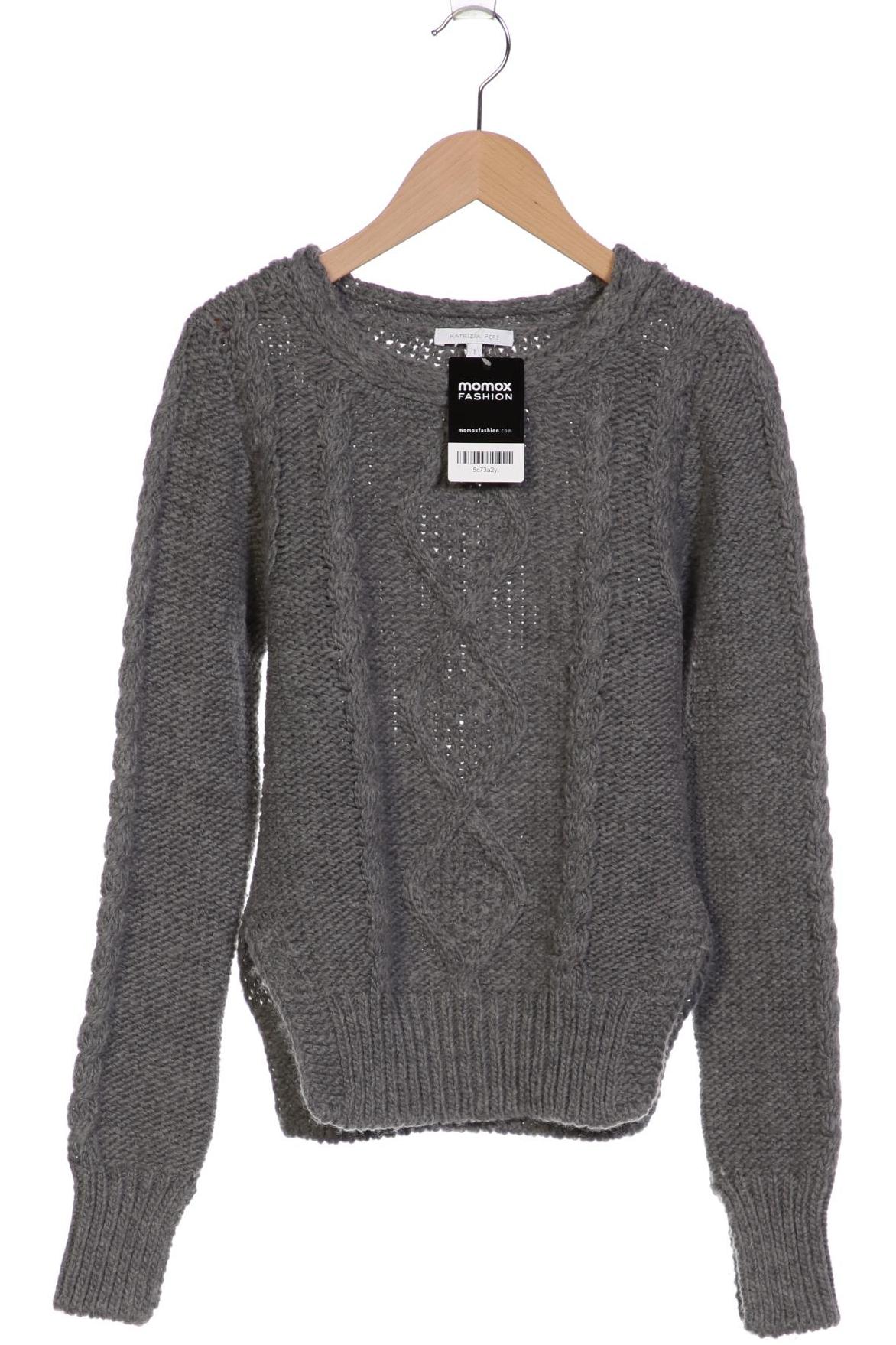 

Patrizia Pepe Damen Pullover, grau, Gr. 34