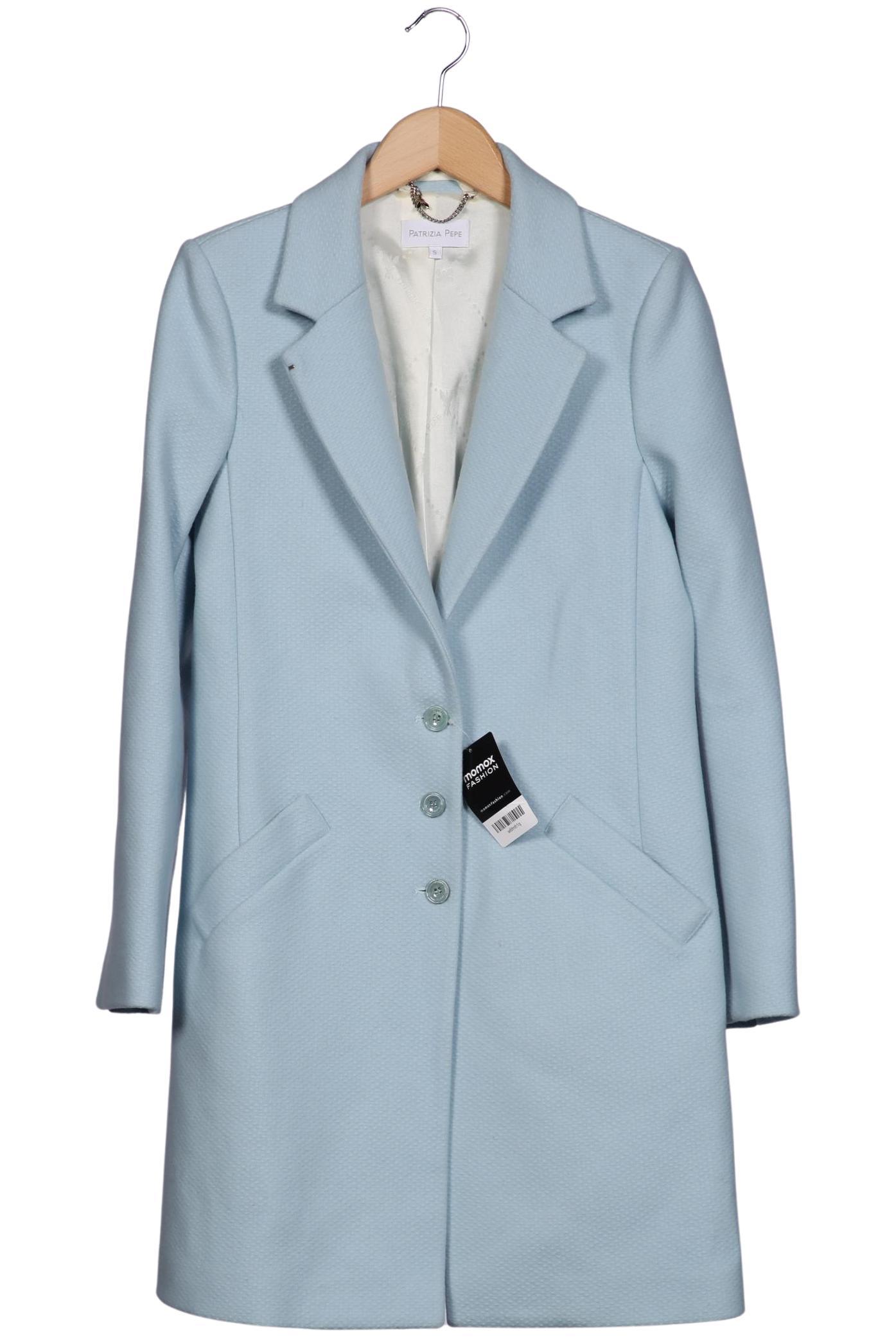 

Patrizia Pepe Damen Mantel, hellblau, Gr. 36