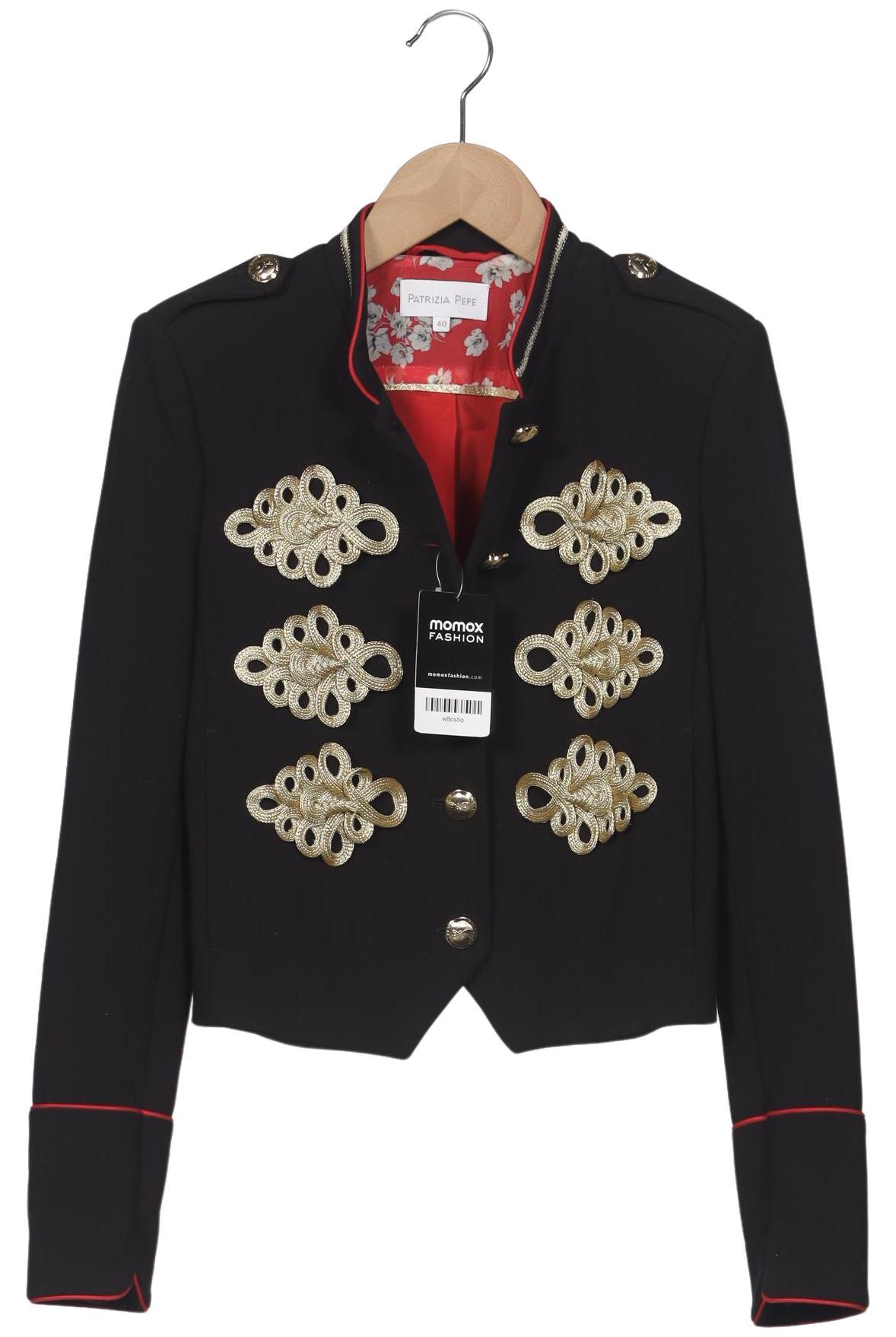 

Patrizia Pepe Damen Jacke, schwarz, Gr. 40