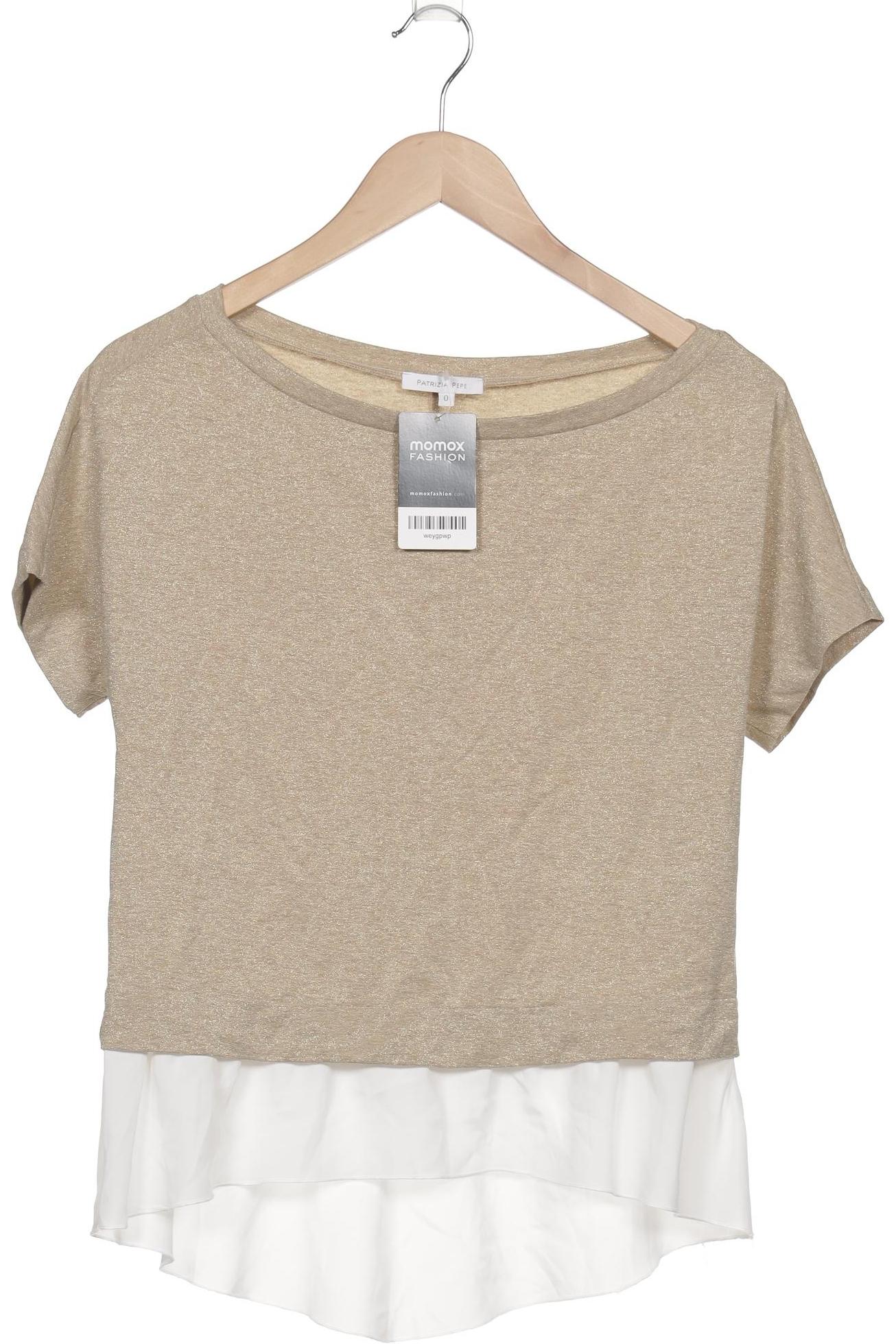 

Patrizia Pepe Damen T-Shirt, beige, Gr. 32