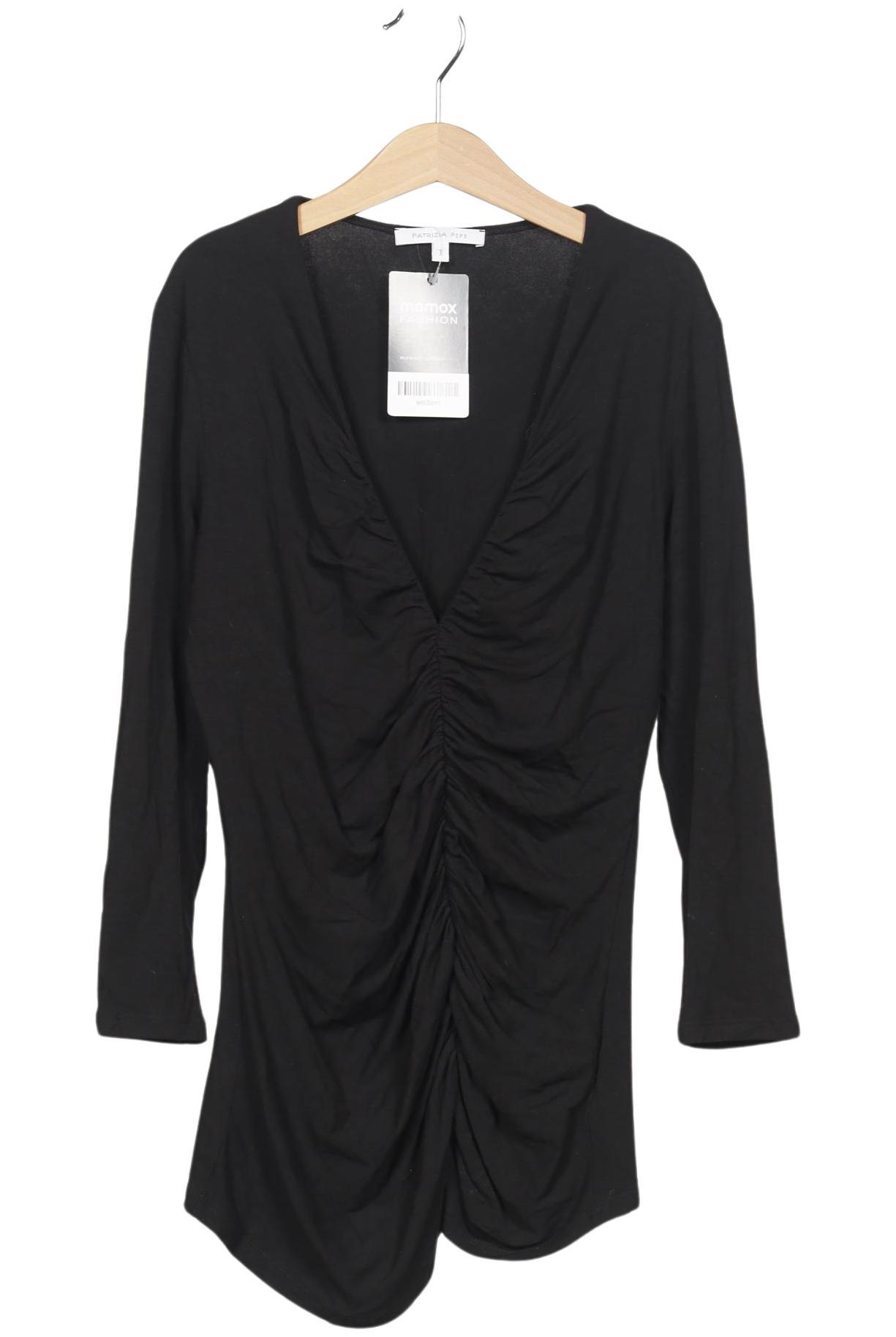 

Patrizia Pepe Damen Langarmshirt, schwarz, Gr. 34