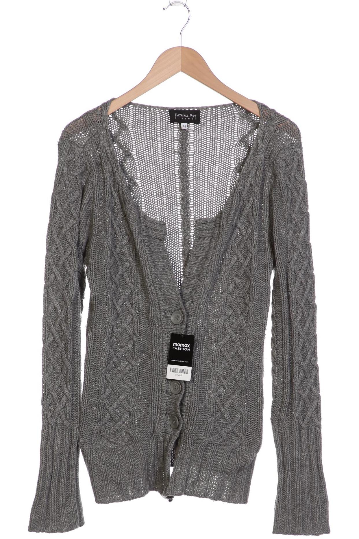 

Patrizia Pepe Damen Strickjacke, grau, Gr. 44