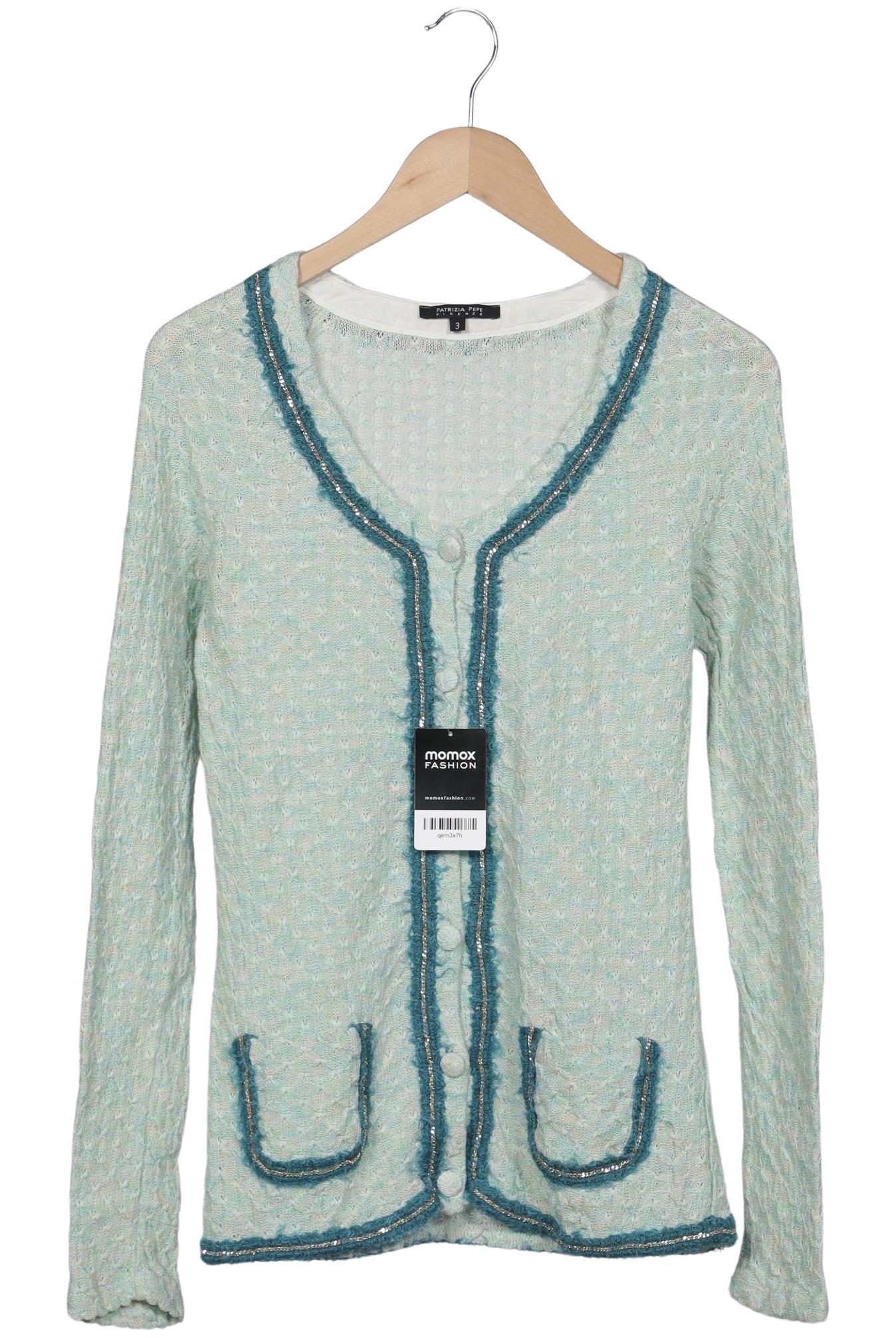 

Patrizia Pepe Damen Strickjacke, hellgrün, Gr. 46