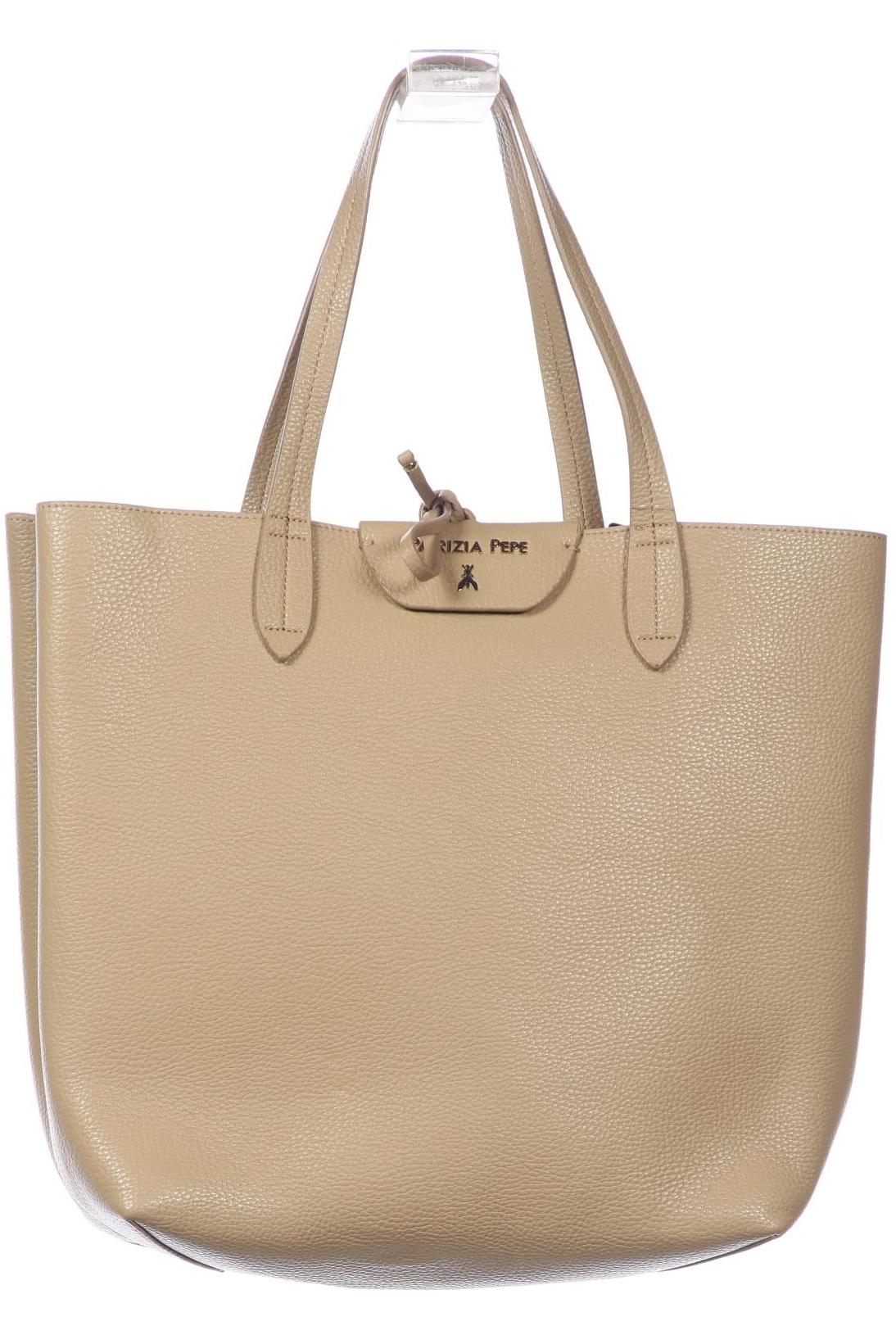 

Patrizia Pepe Damen Handtasche, beige, Gr.