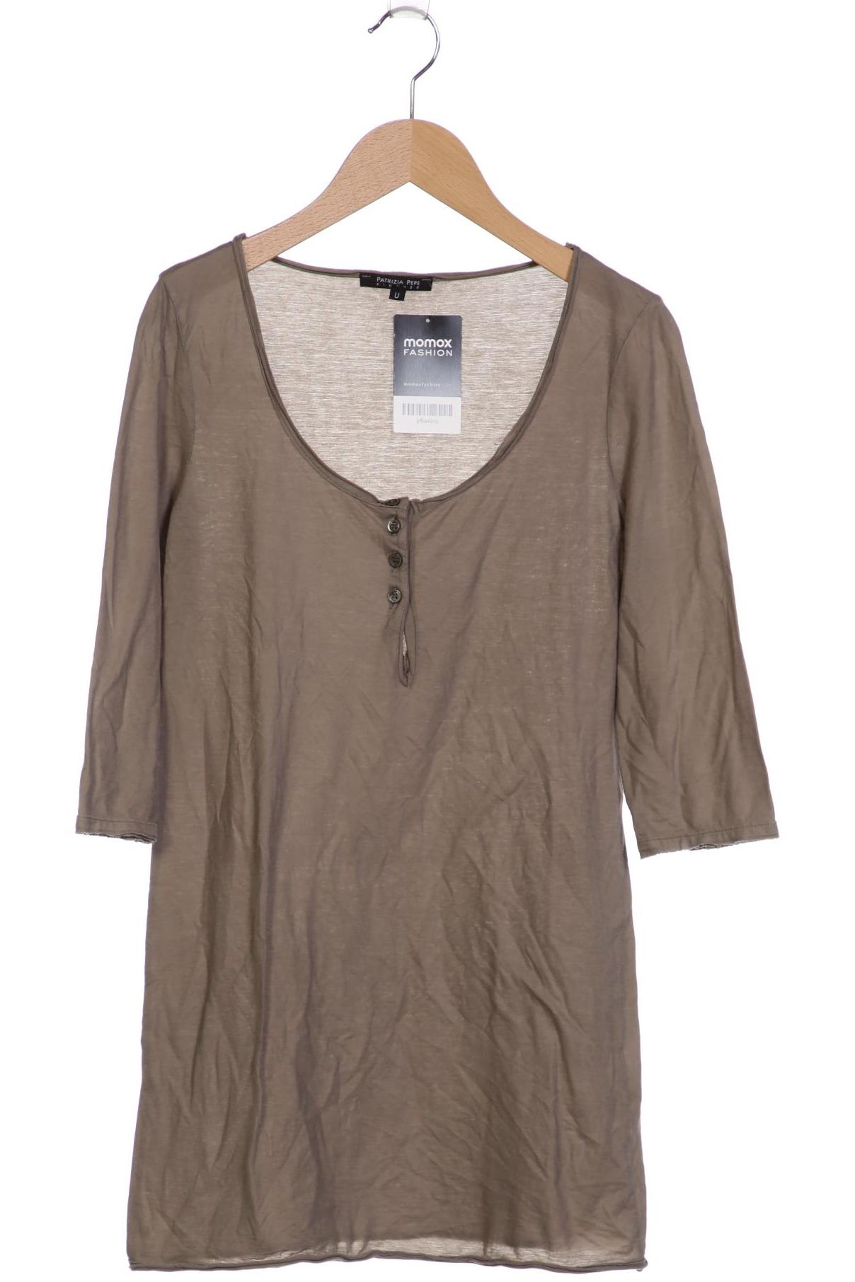 

Patrizia Pepe Damen Langarmshirt, braun, Gr. uni