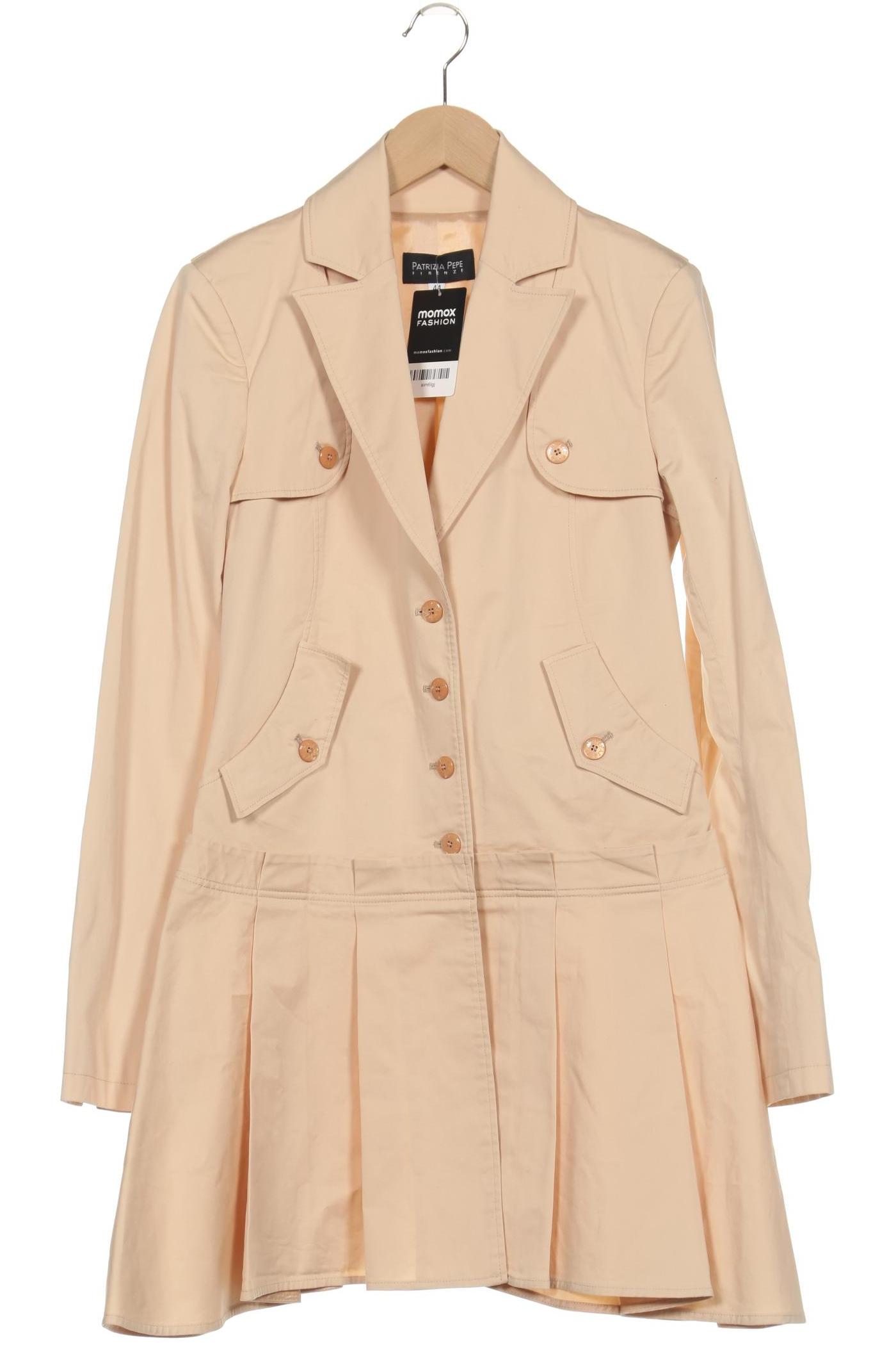 

Patrizia Pepe Damen Mantel, beige, Gr. 44