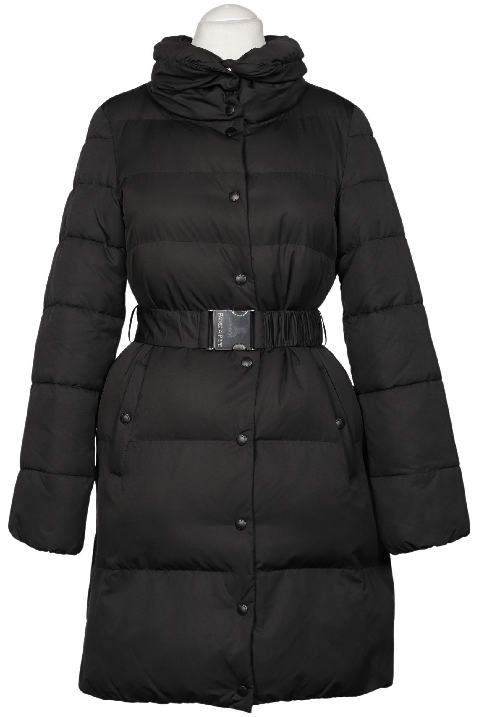 

Patrizia Pepe Damen Mantel, schwarz, Gr. 42