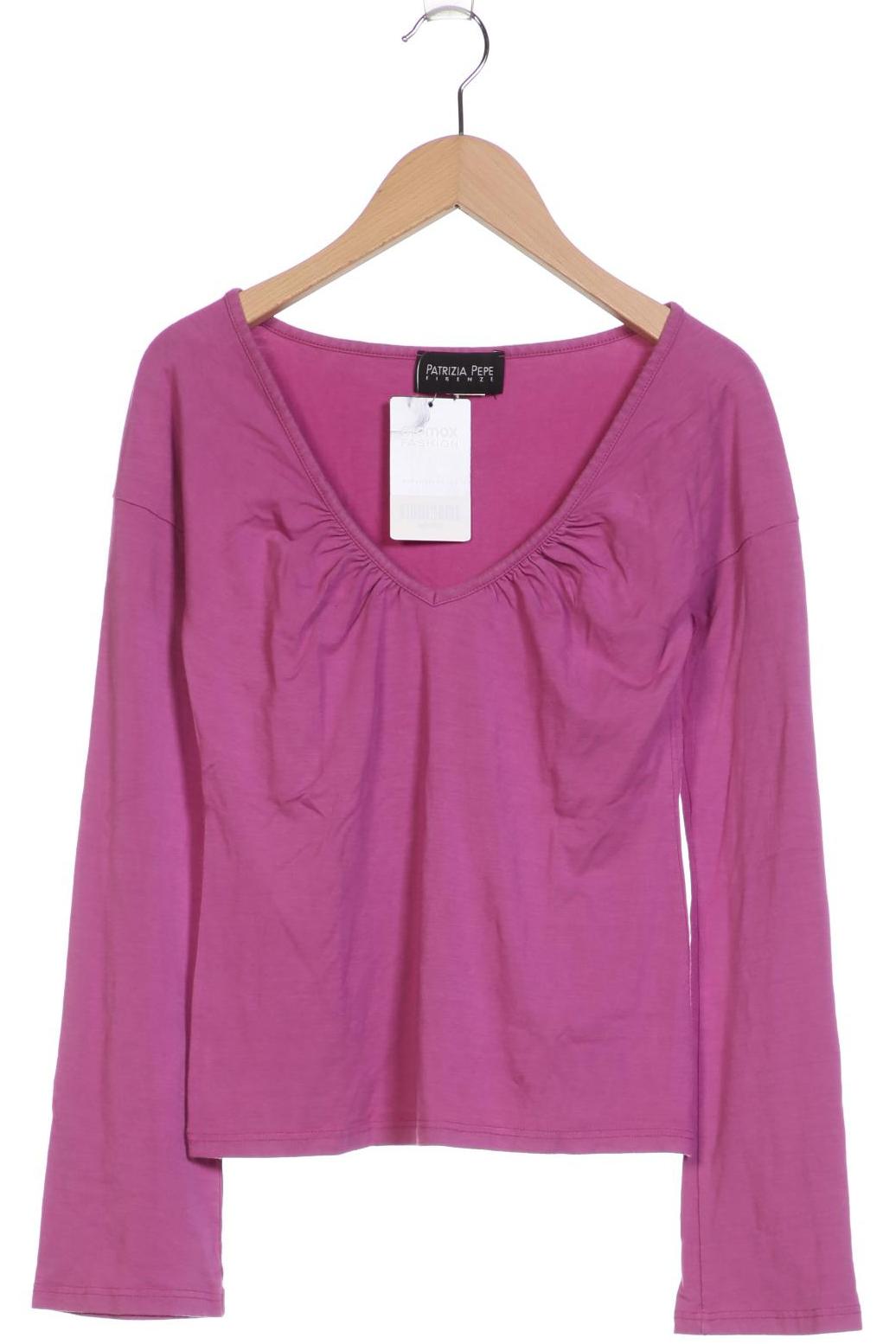 

Patrizia Pepe Damen Langarmshirt, pink, Gr. 32