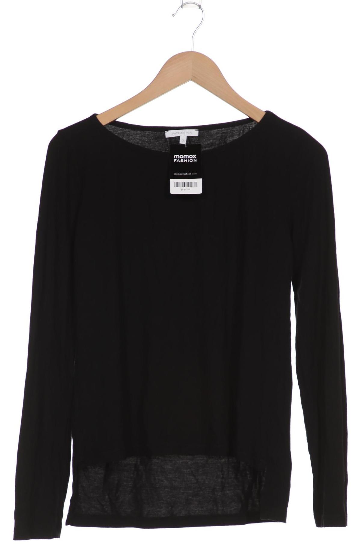 

Patrizia Pepe Damen Langarmshirt, schwarz