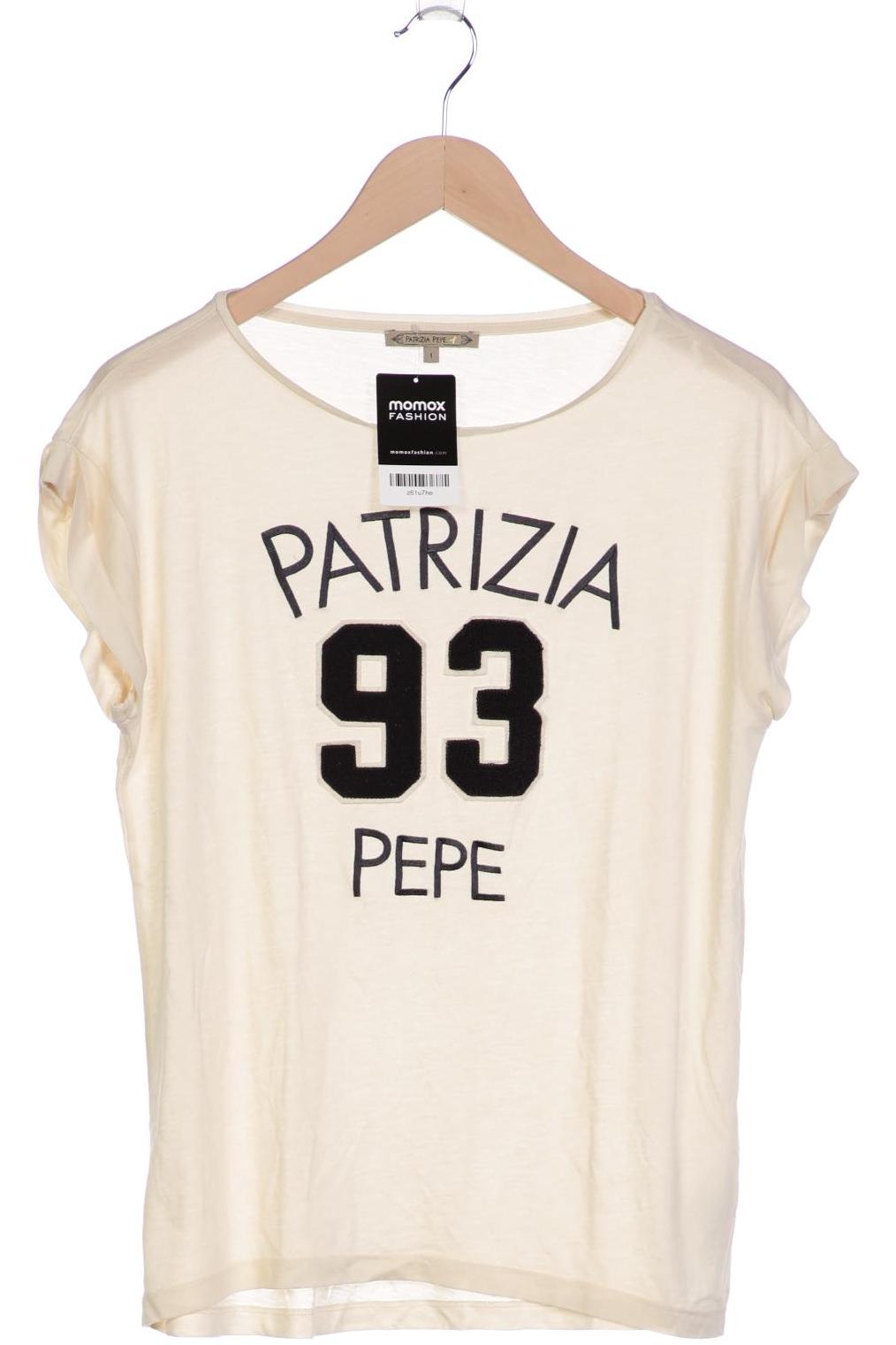 

Patrizia Pepe Damen T-Shirt, cremeweiß, Gr. 34