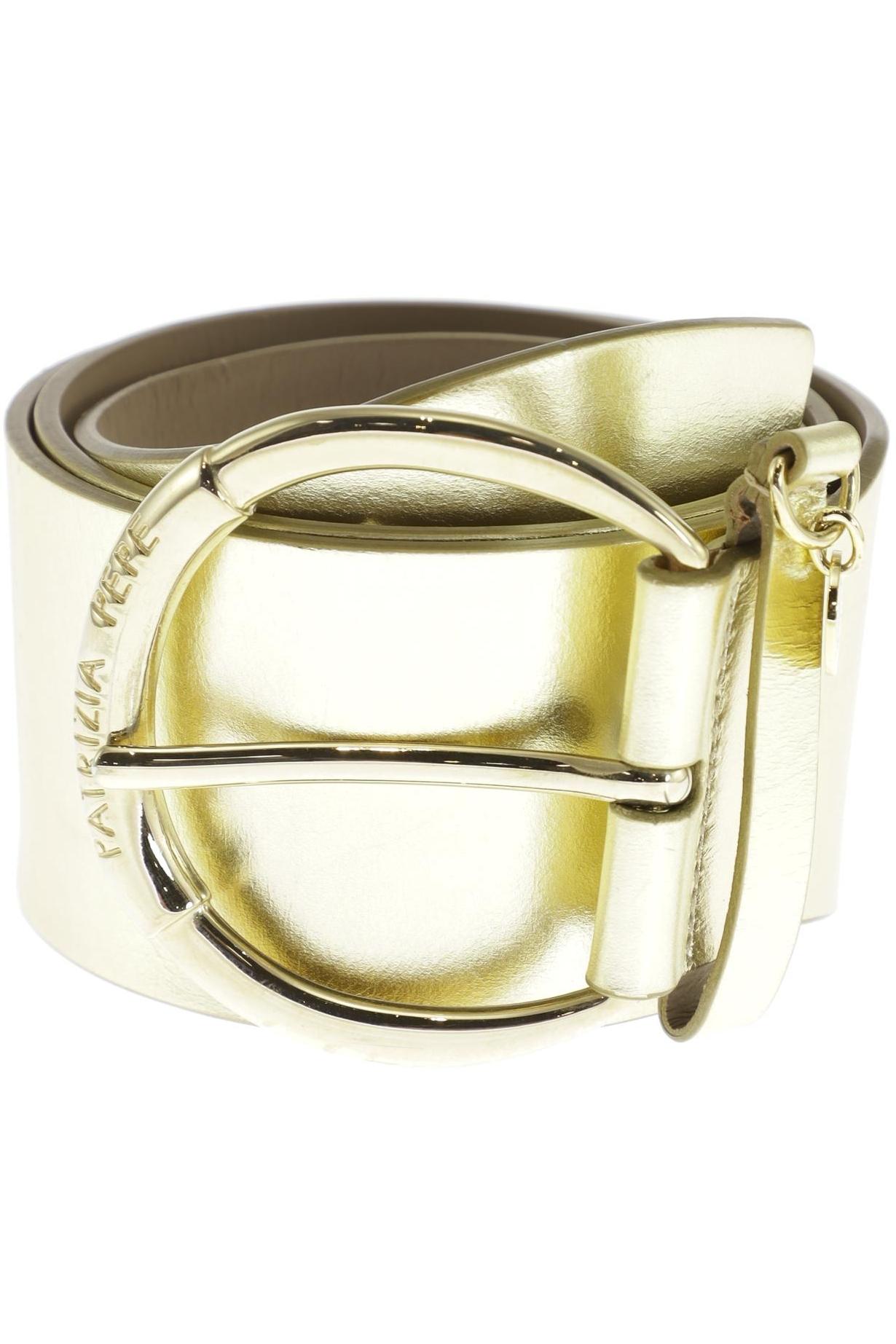 

Patrizia Pepe Damen Gürtel, gold, Gr. 70