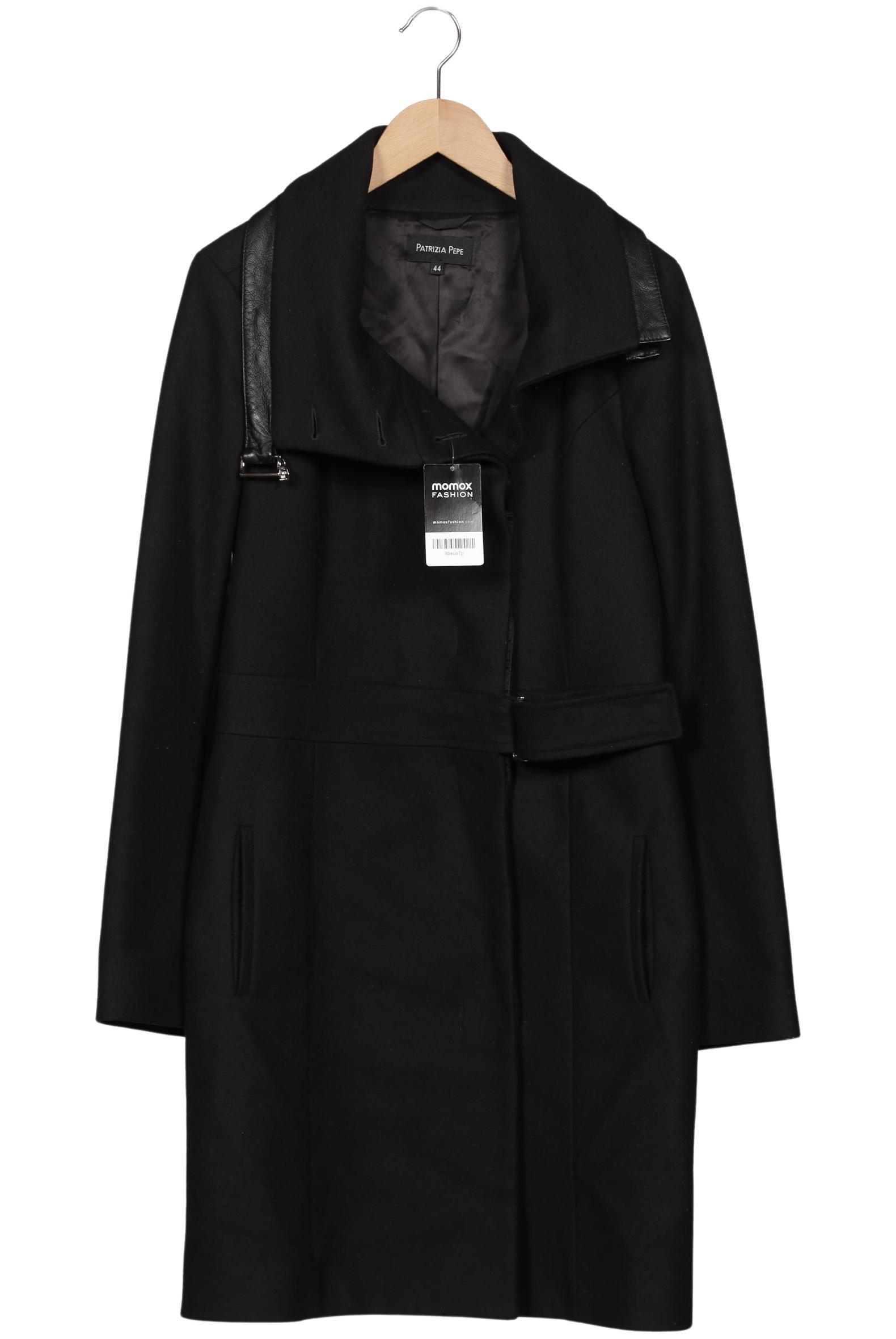 

Patrizia Pepe Damen Mantel, schwarz, Gr. 44