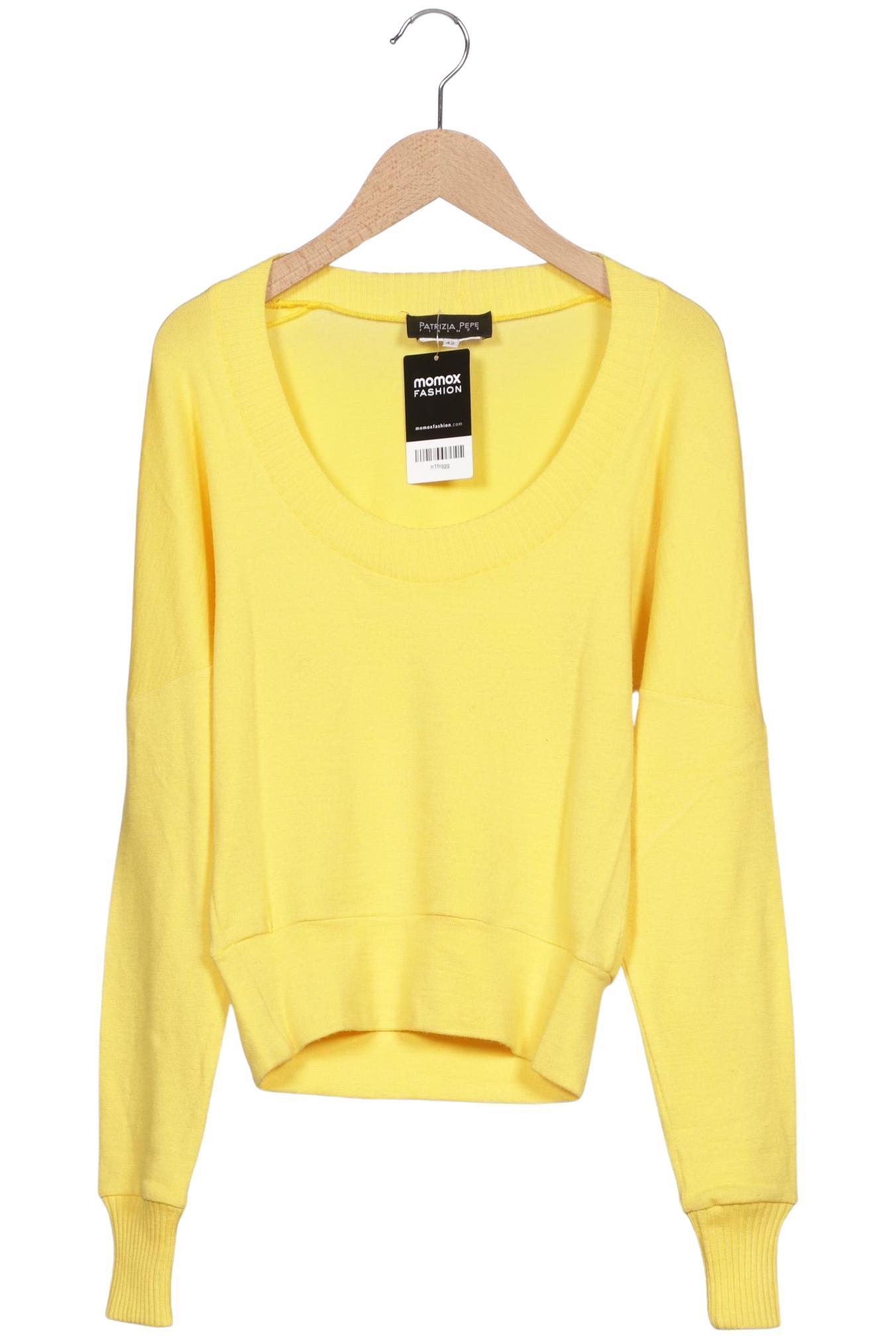 

Patrizia Pepe Damen Pullover, gelb, Gr. 42