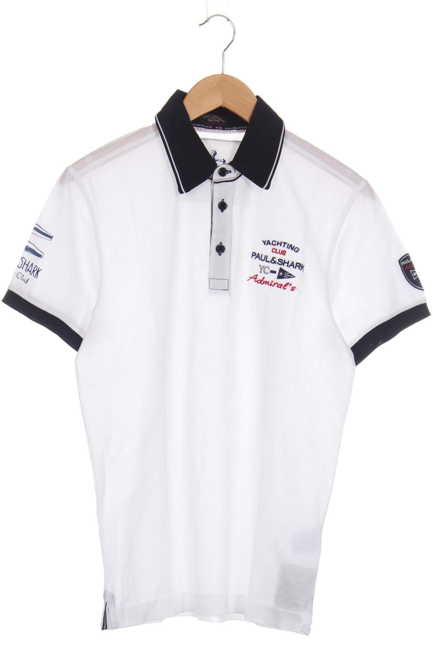 

Paul&Shark Herren Poloshirt, weiß, Gr.