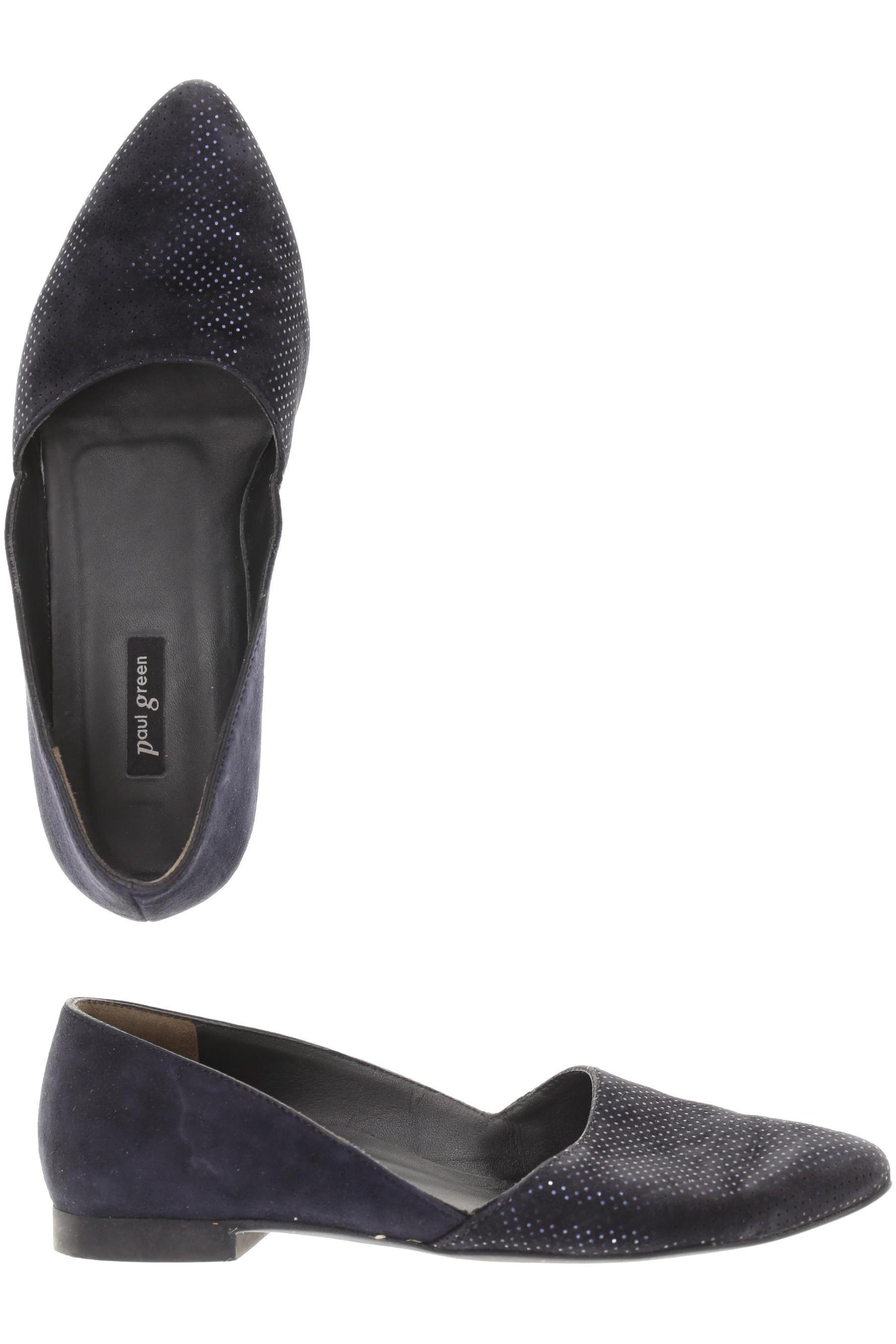 

Paul Green Damen Ballerinas, blau, Gr. 3.5