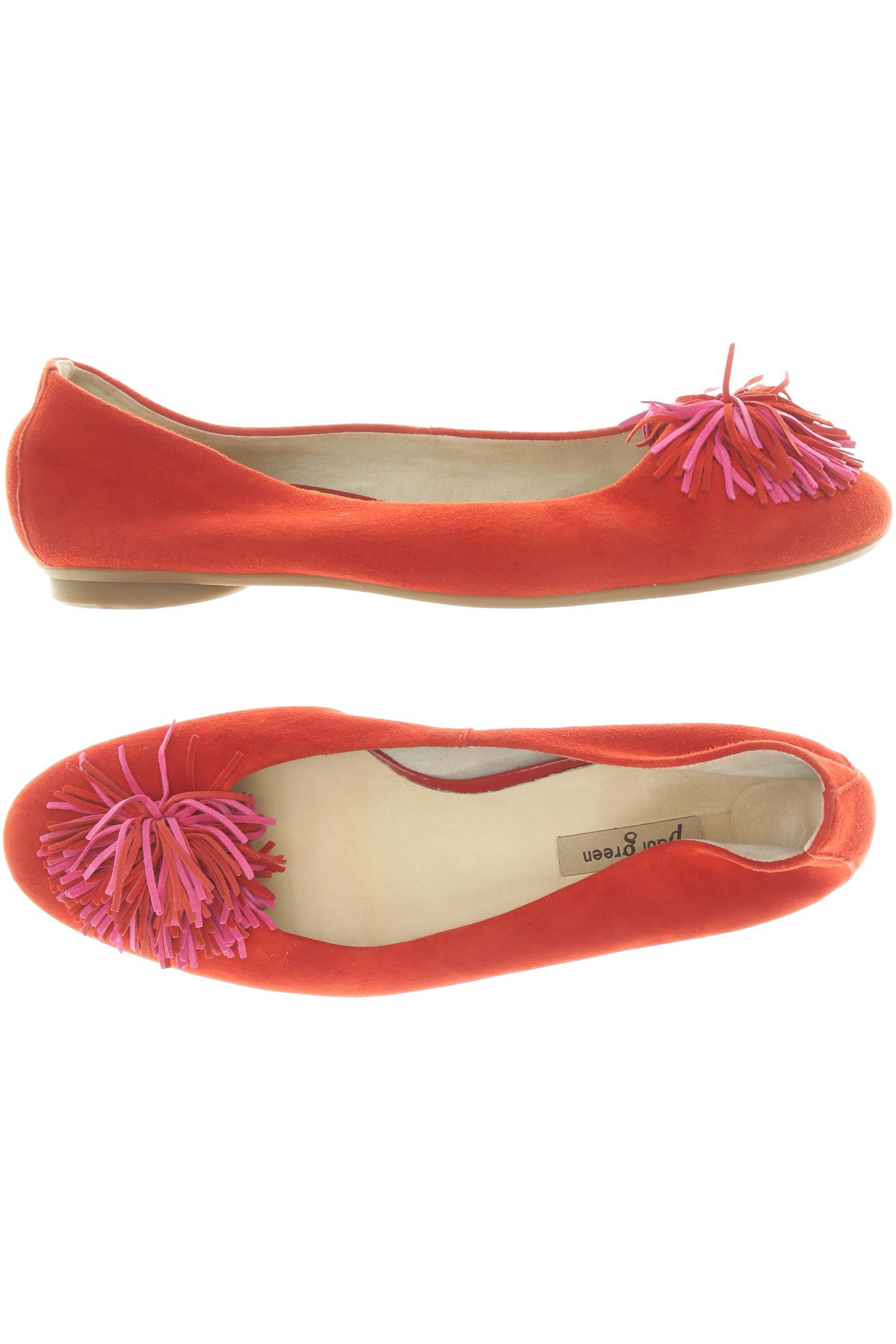 

Paul Green Damen Ballerinas, rot, Gr. 4