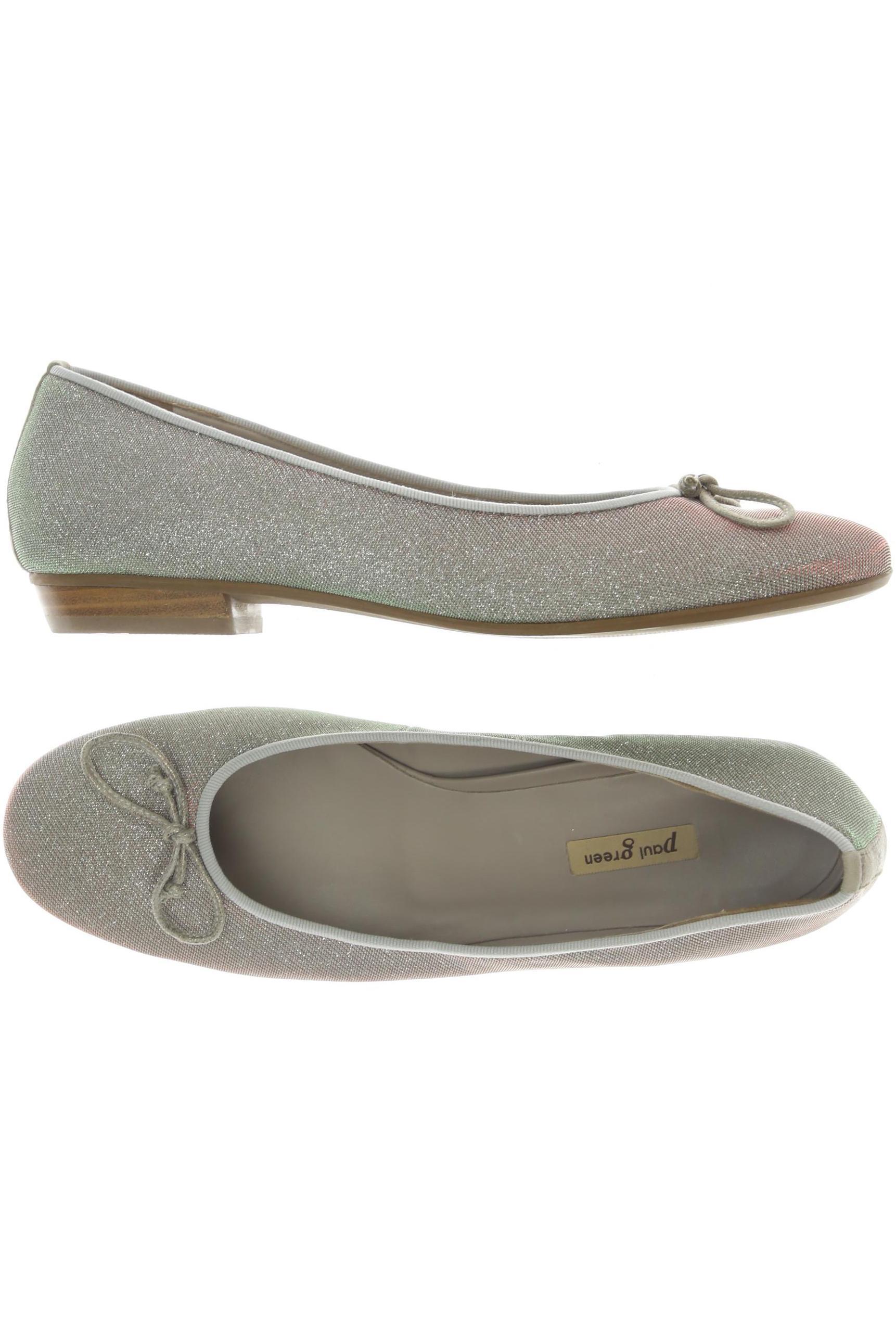 

Paul Green Damen Ballerinas, silber, Gr. 7