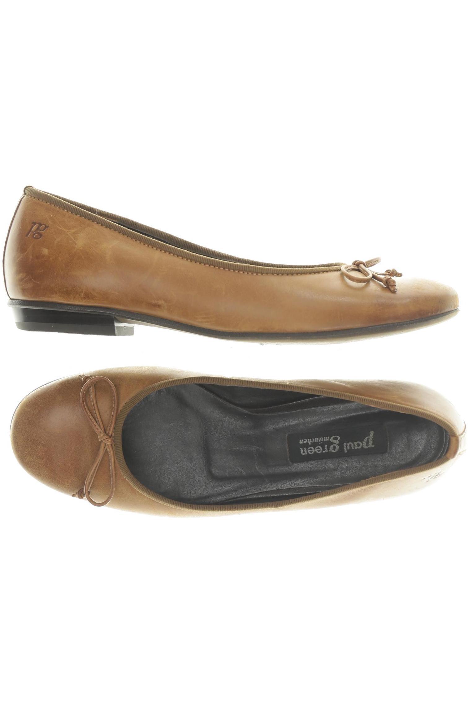 

Paul Green Damen Ballerinas, braun, Gr. 3.5