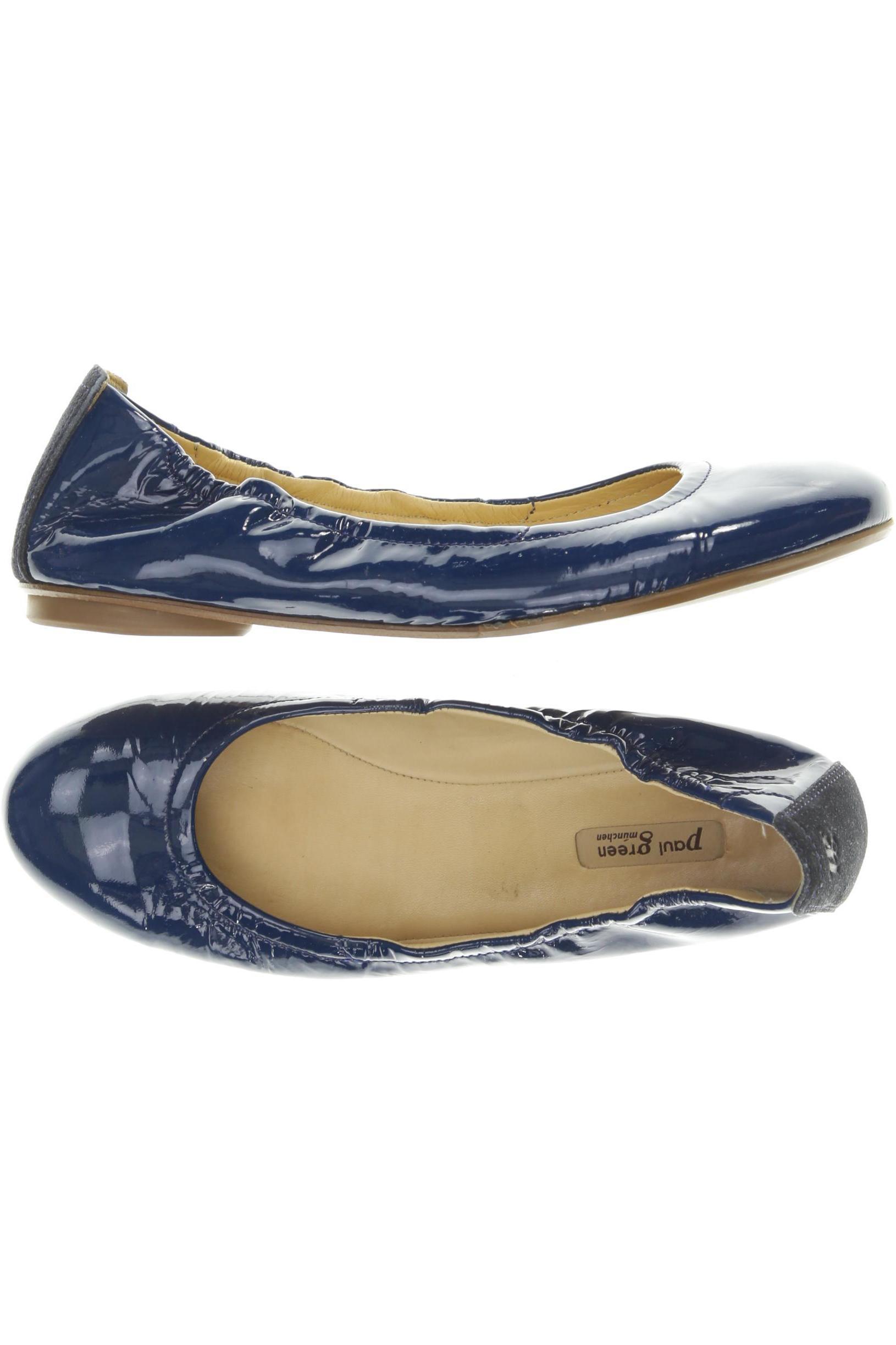 

Paul Green Damen Ballerinas, blau, Gr. 4.5